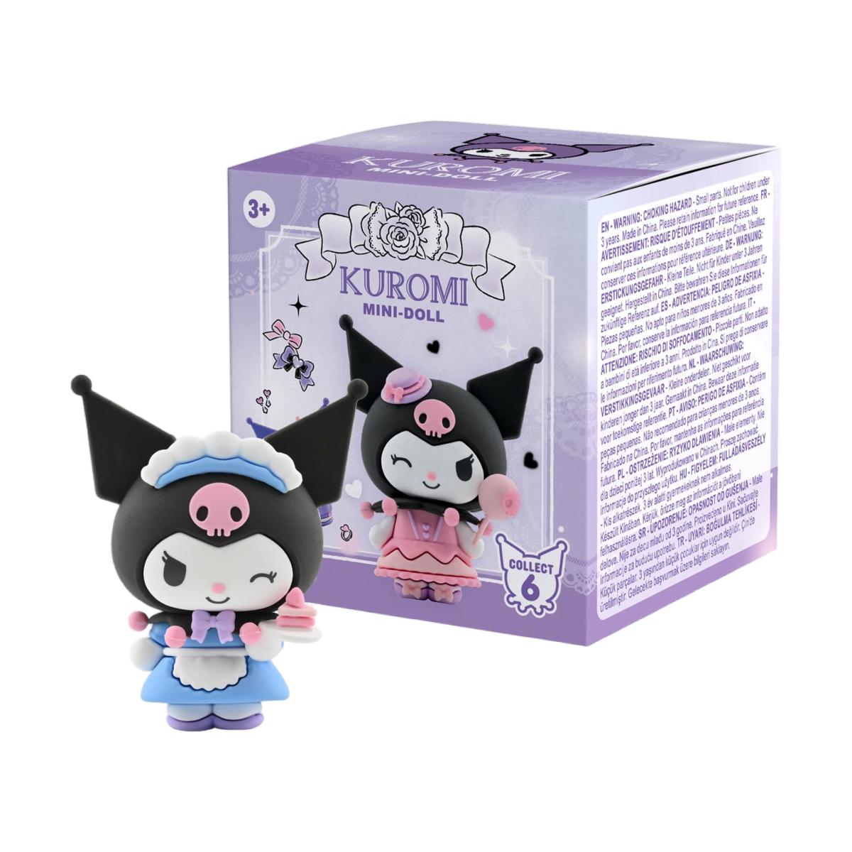Imagen 14 de Mini figura Kuromi Birthday Party Series Sanrio 5 cm, modelos surtidos