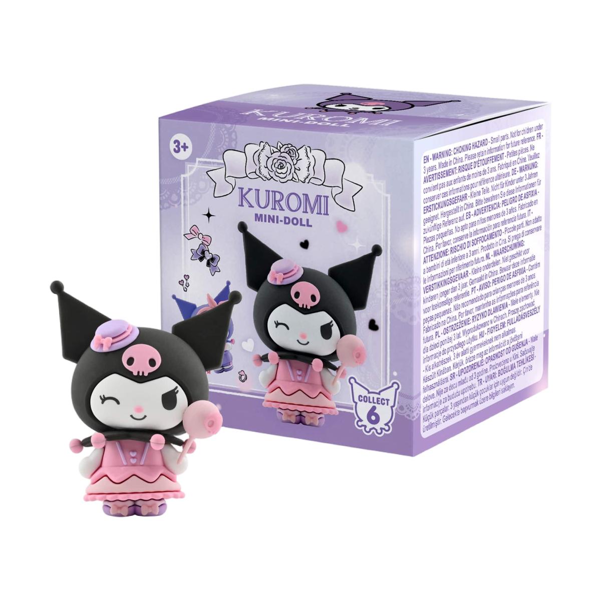 Imagen 16 de Mini figura Kuromi Birthday Party Series Sanrio 5 cm, modelos surtidos