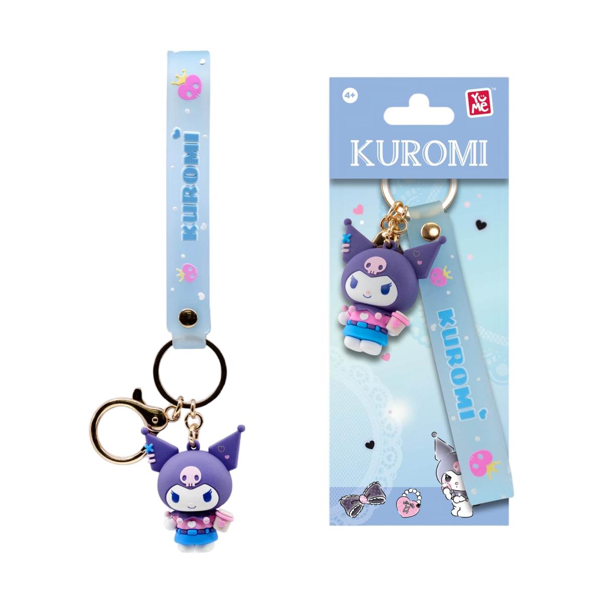 Imagen 11 de Llavero y correa Kuromi Cute Outfit Series, Sanrio, modelos surtidos