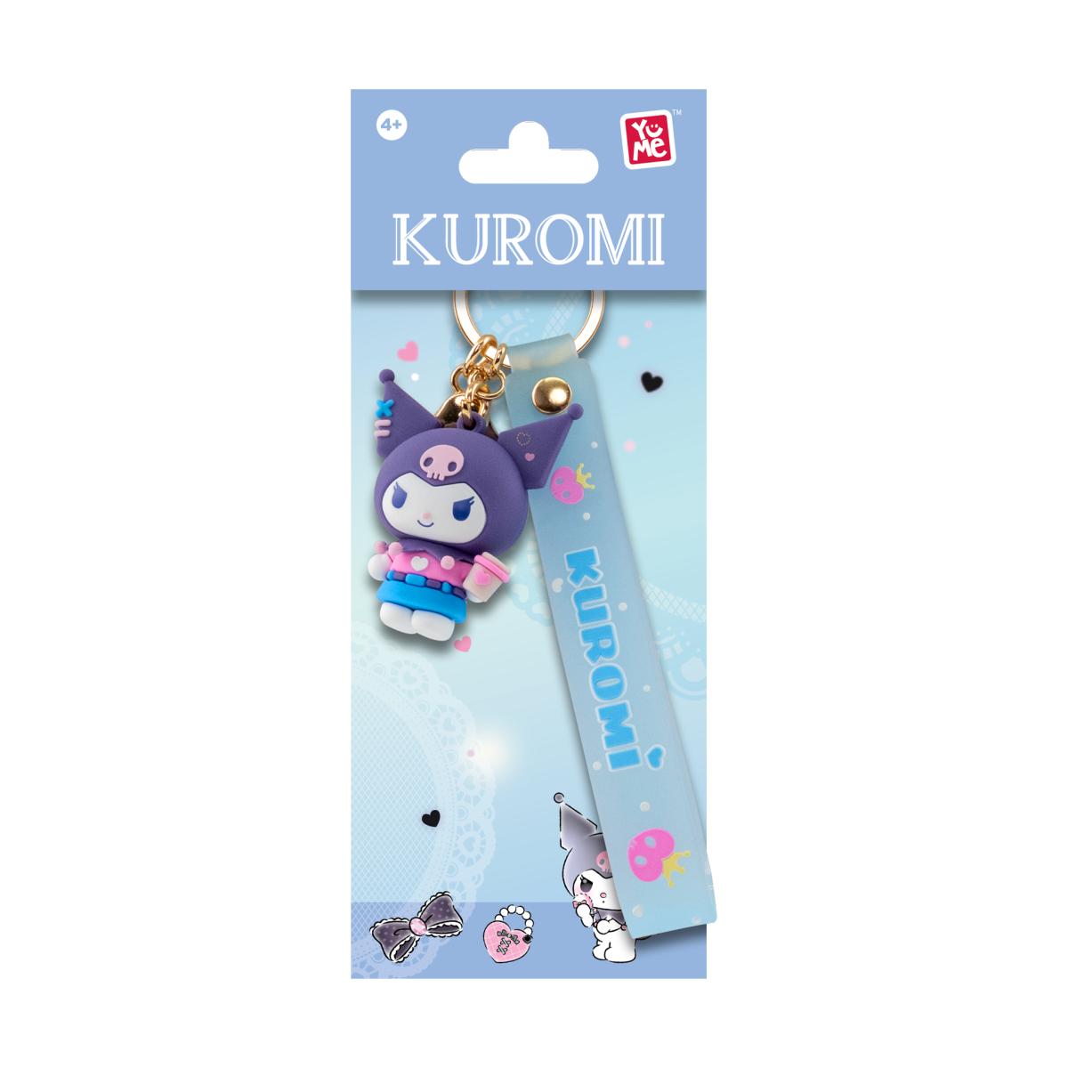 Imagen 12 de Llavero y correa Kuromi Cute Outfit Series, Sanrio, modelos surtidos