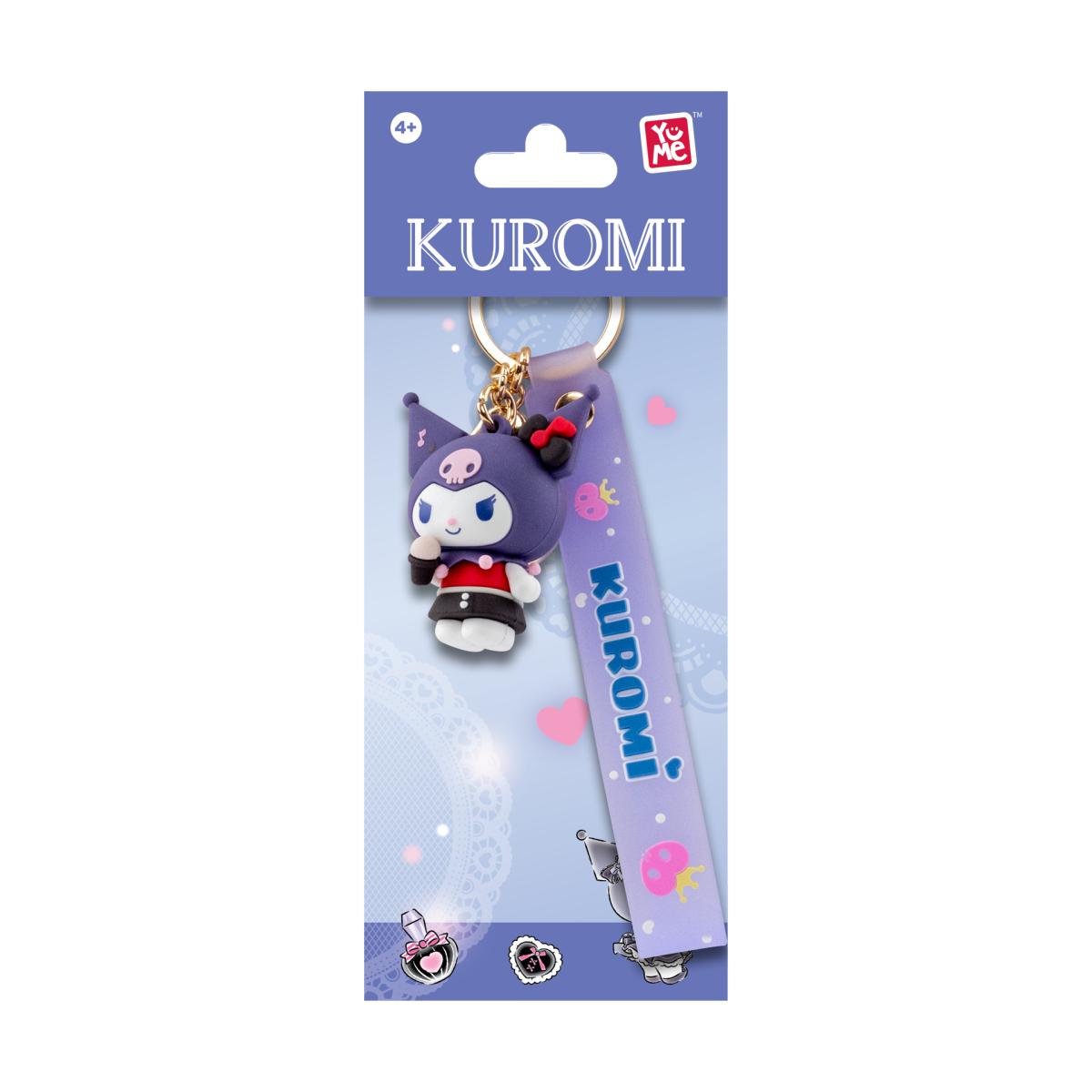 Imagen 15 de Llavero y correa Kuromi Cute Outfit Series, Sanrio, modelos surtidos