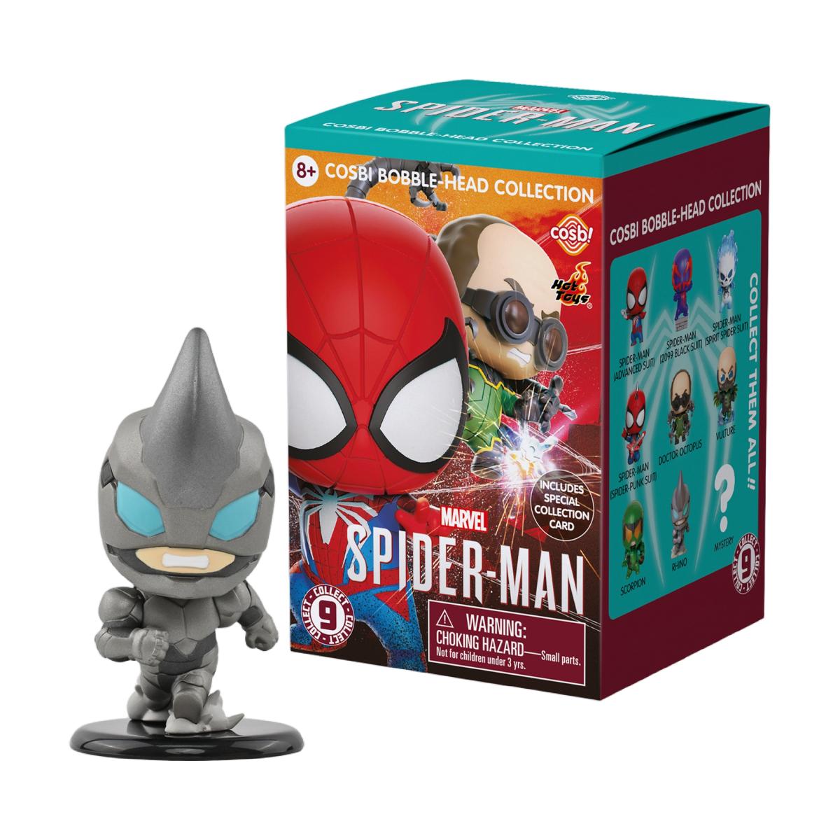 Imagen 4 de Figura Marvel Spider-Man Cosbi Series 7,5 cm con tarjeta de coleccionista, modelos surtidos