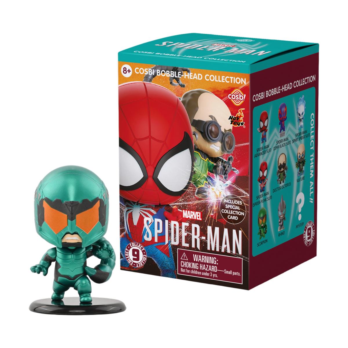 Imagen 5 de Figura Marvel Spider-Man Cosbi Series 7,5 cm con tarjeta de coleccionista, modelos surtidos