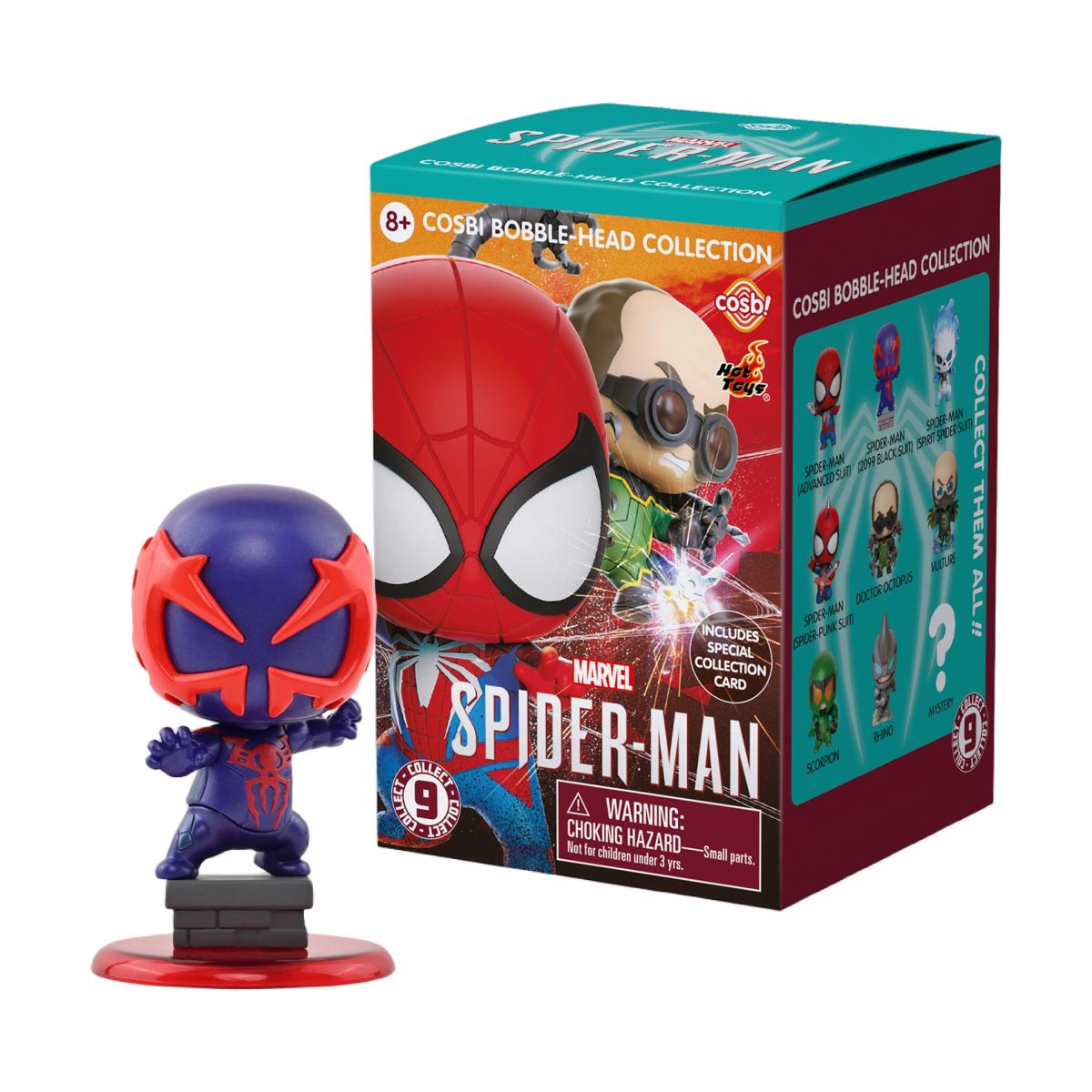 Imagen 6 de Figura Marvel Spider-Man Cosbi Series 7,5 cm con tarjeta de coleccionista, modelos surtidos