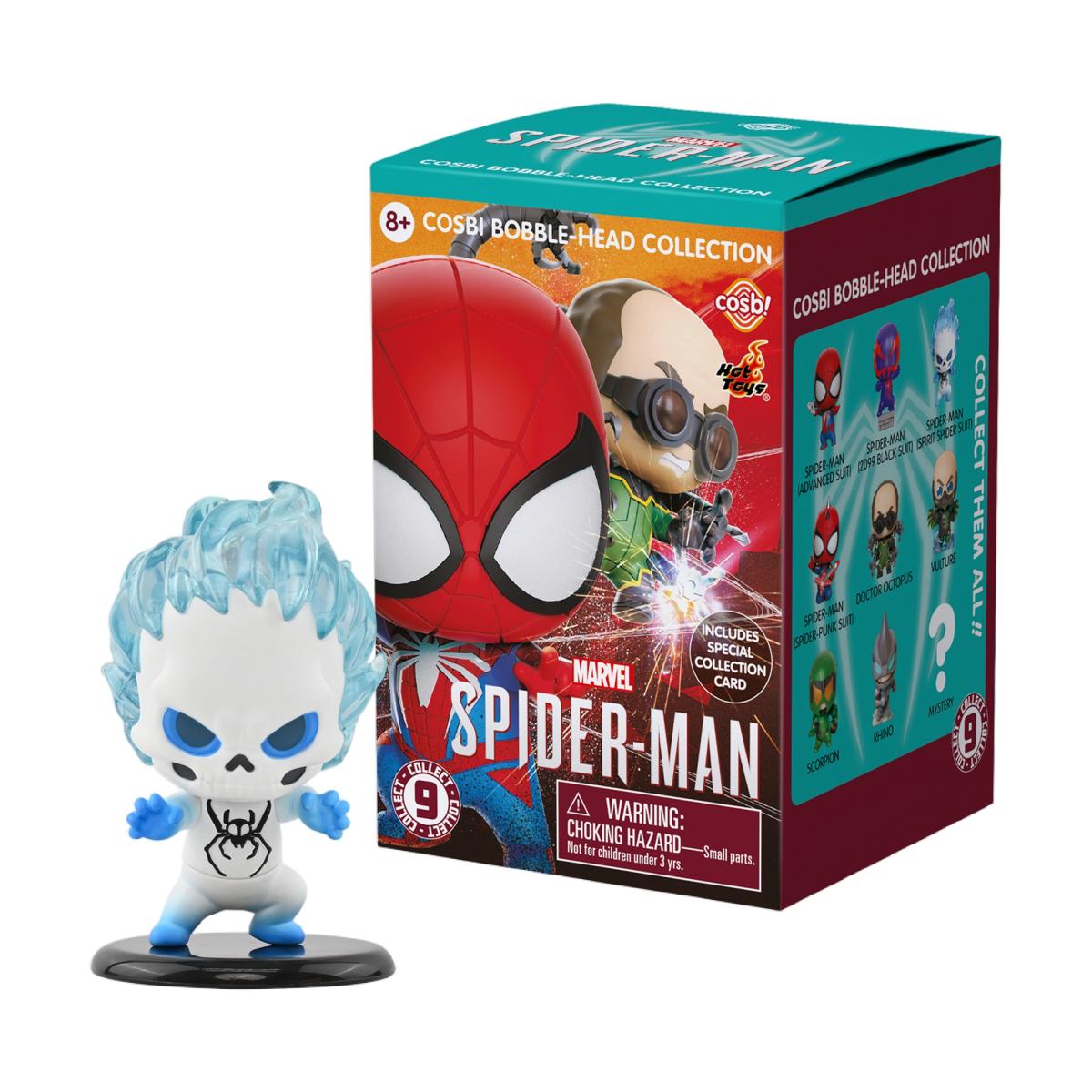 Imagen 9 de Figura Marvel Spider-Man Cosbi Series 7,5 cm con tarjeta de coleccionista, modelos surtidos
