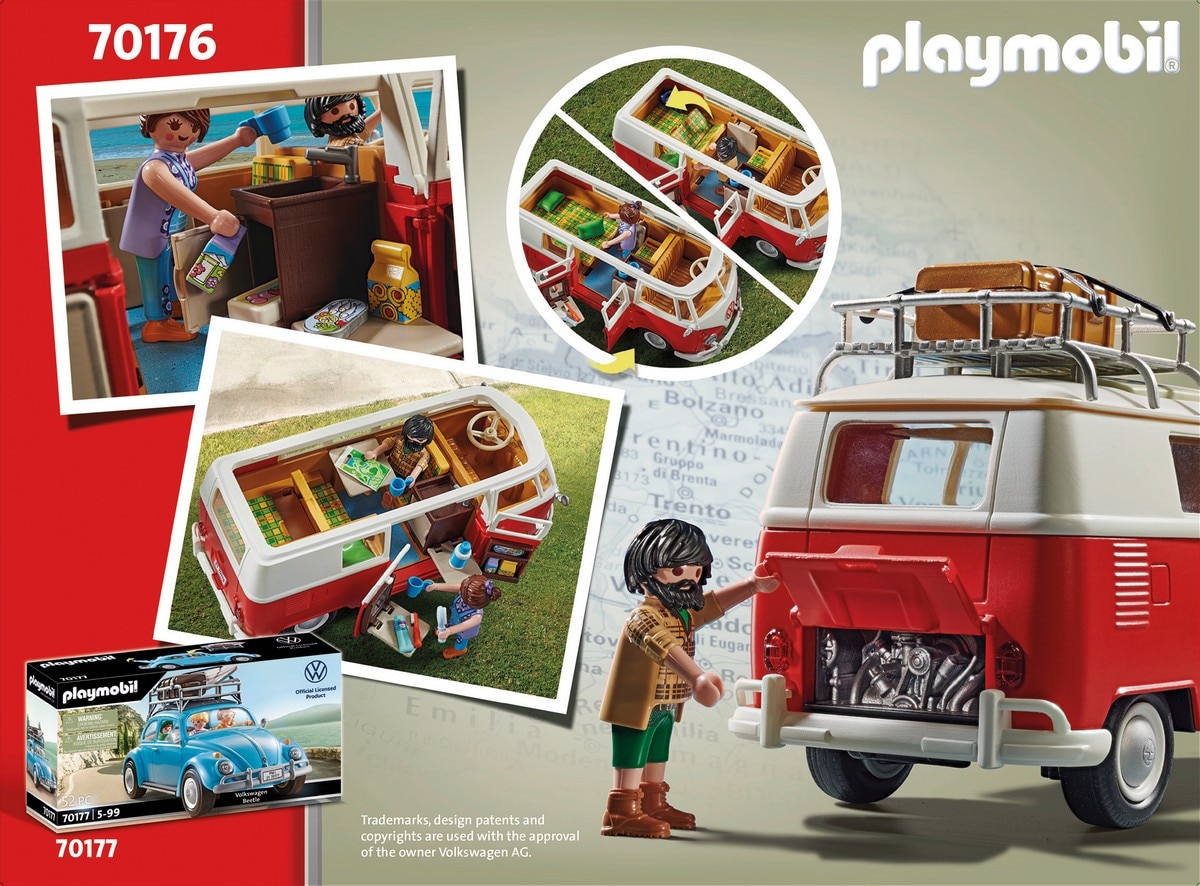 Camper Volkswagen T1 Camping Bus Playmobil Volkswagen 4