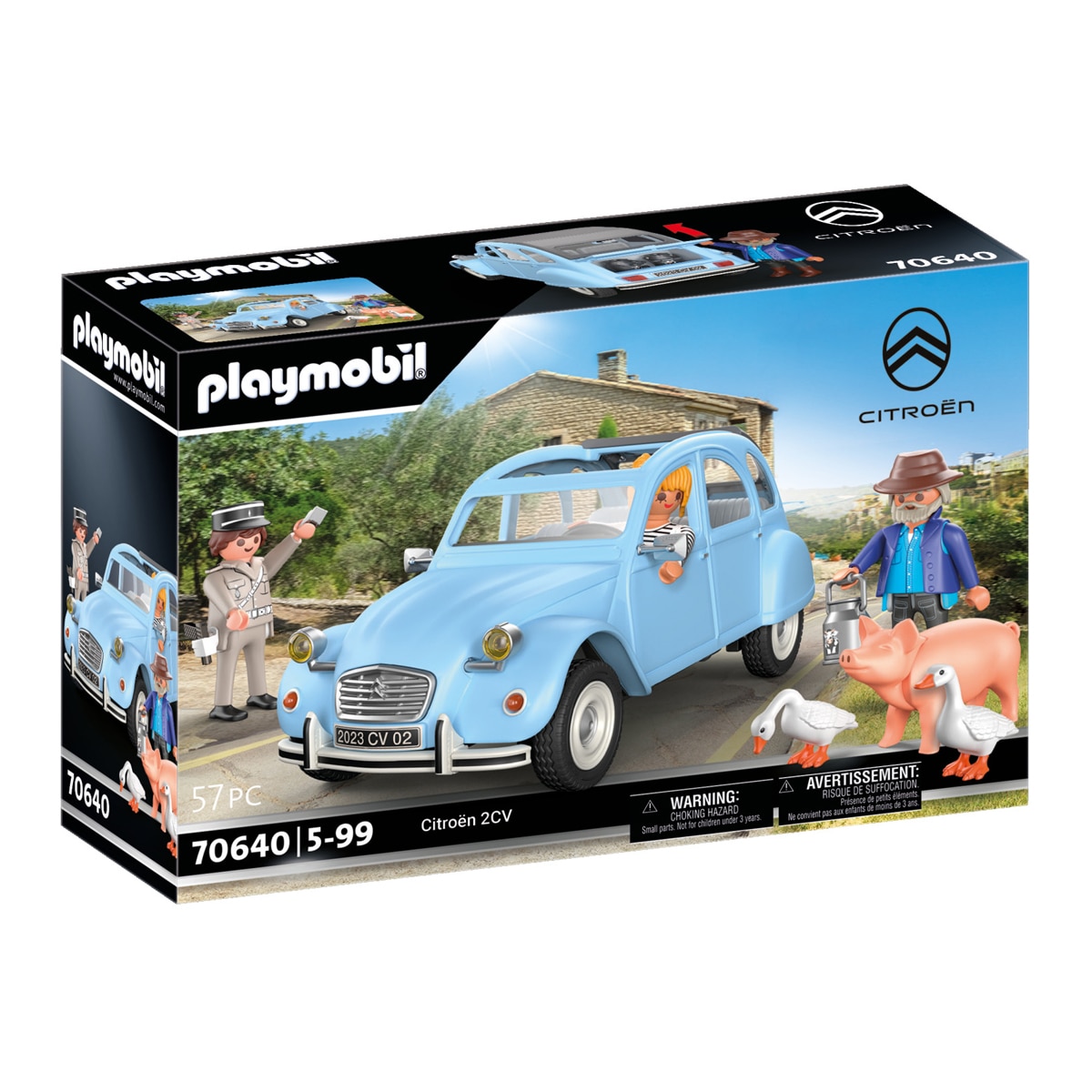 Playmobil – Coche Citroën 2CV Playmobil.