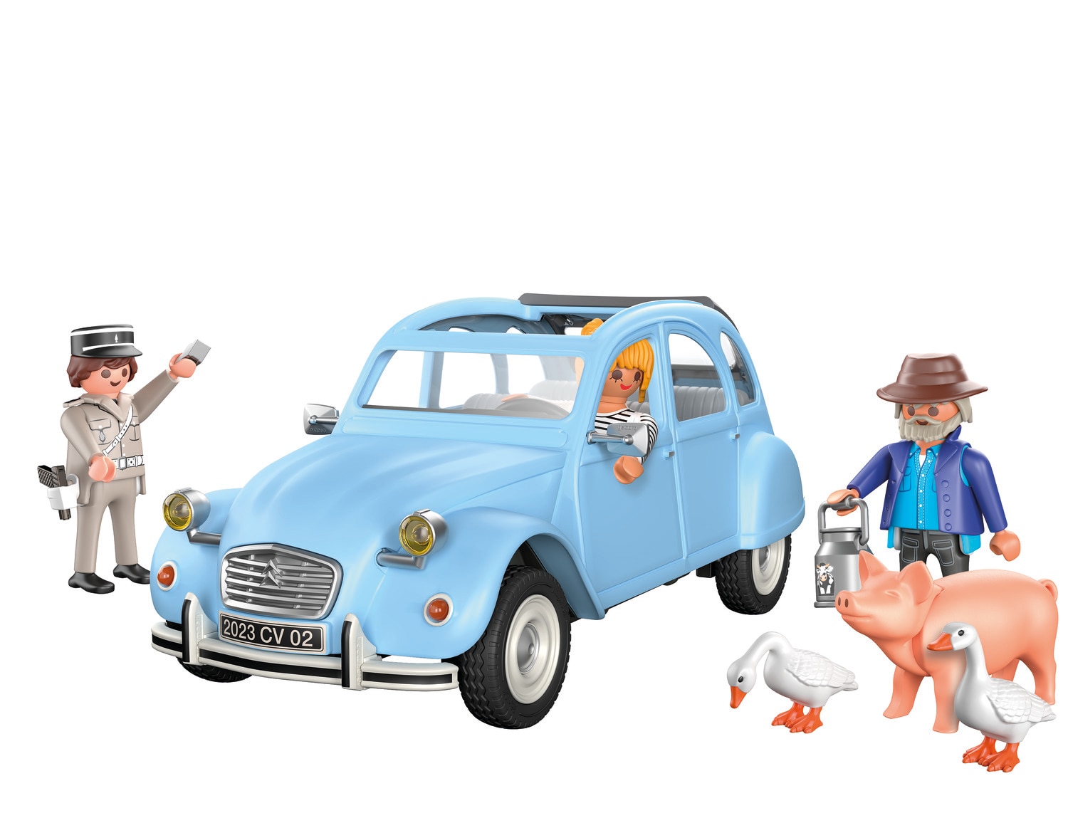 Carro Citroën 2CV Playmobil 3
