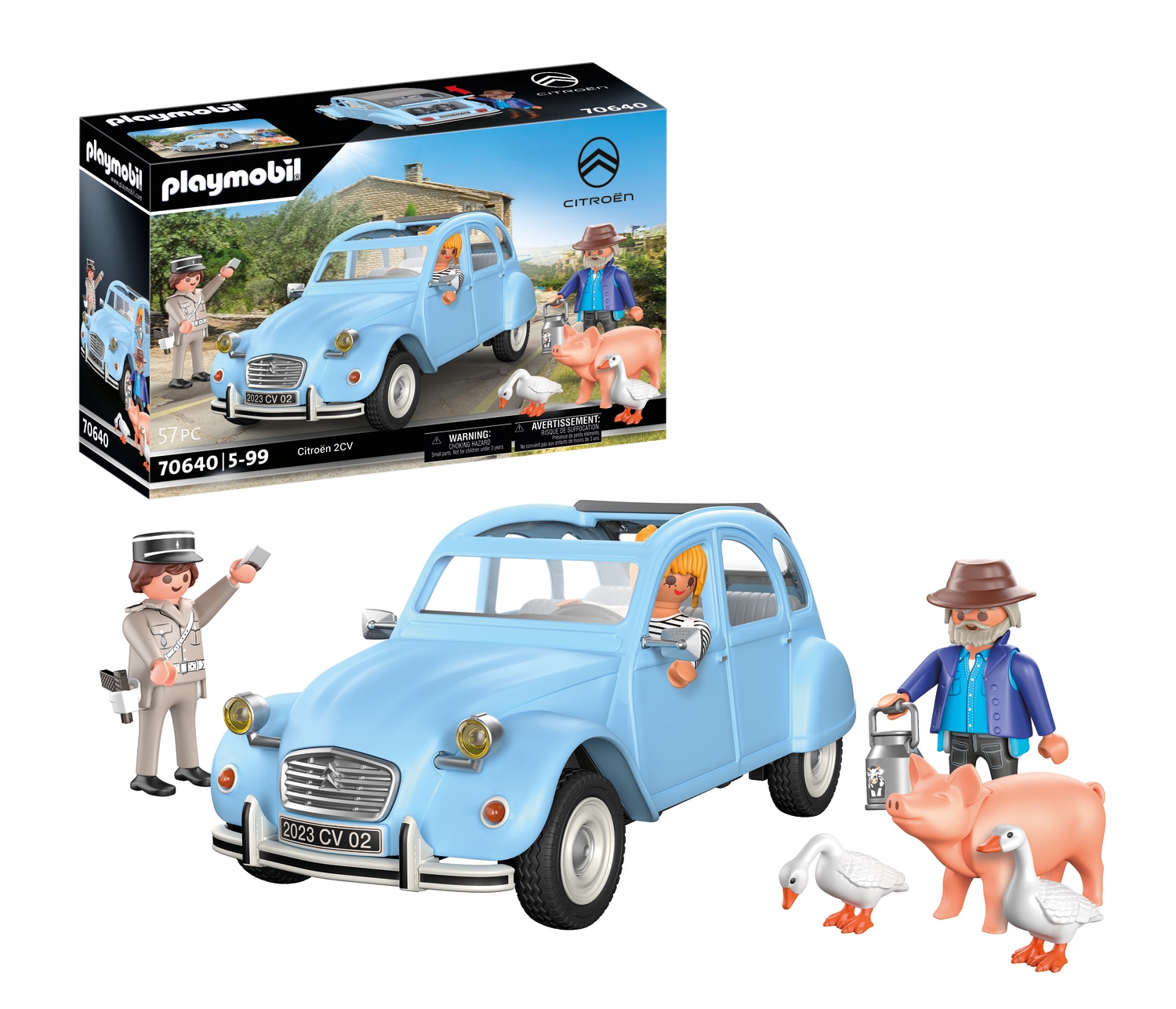 Carro Citroën 2CV Playmobil 4