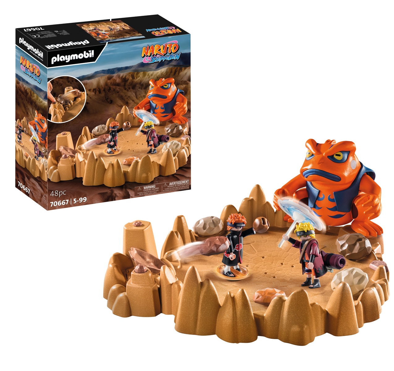 Set Naruto Vs. Pain Playmobil Naruto 5