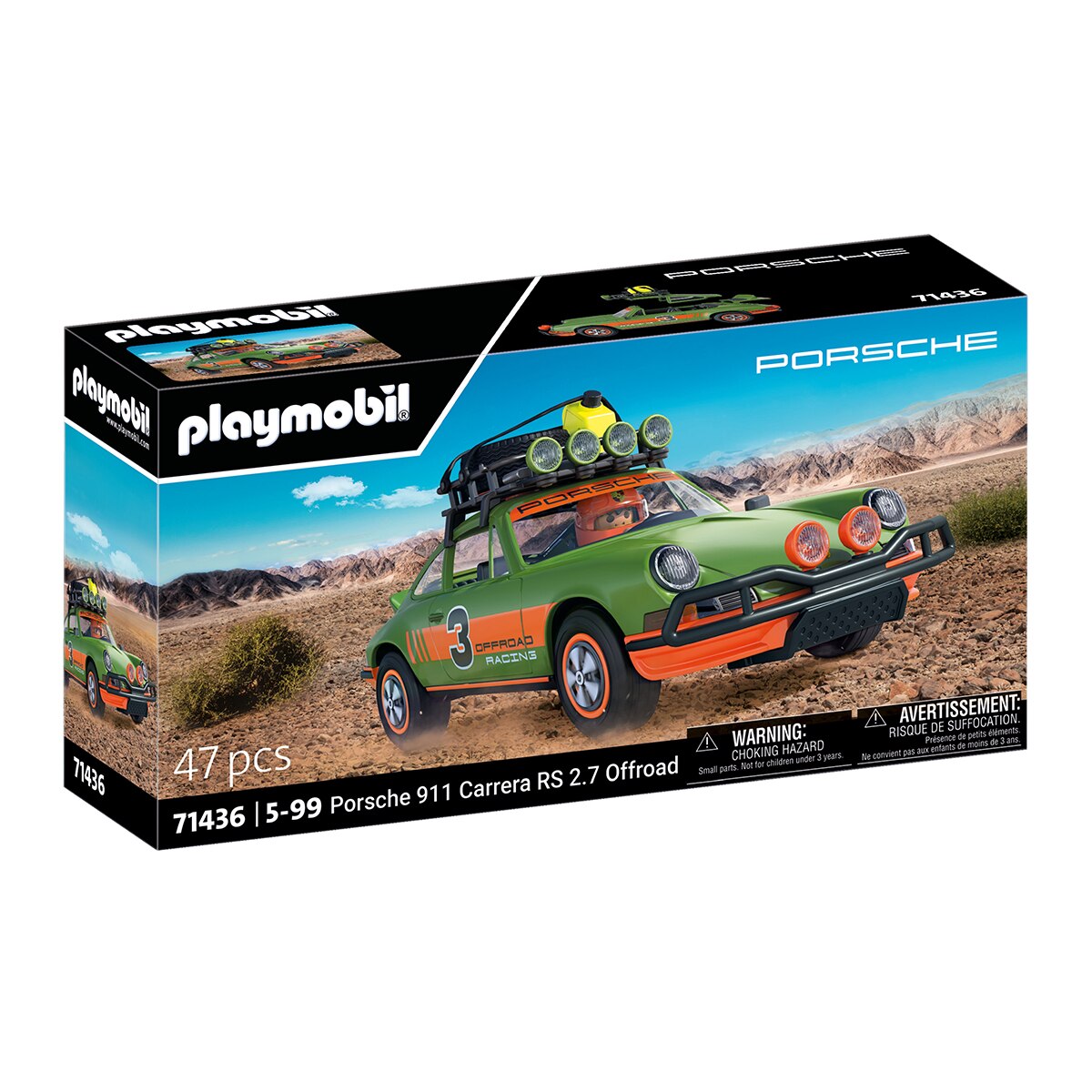 Playmobil – Porsche 911 Carrera RS 2.7. – Offroad Edition Playmobil Porsche.