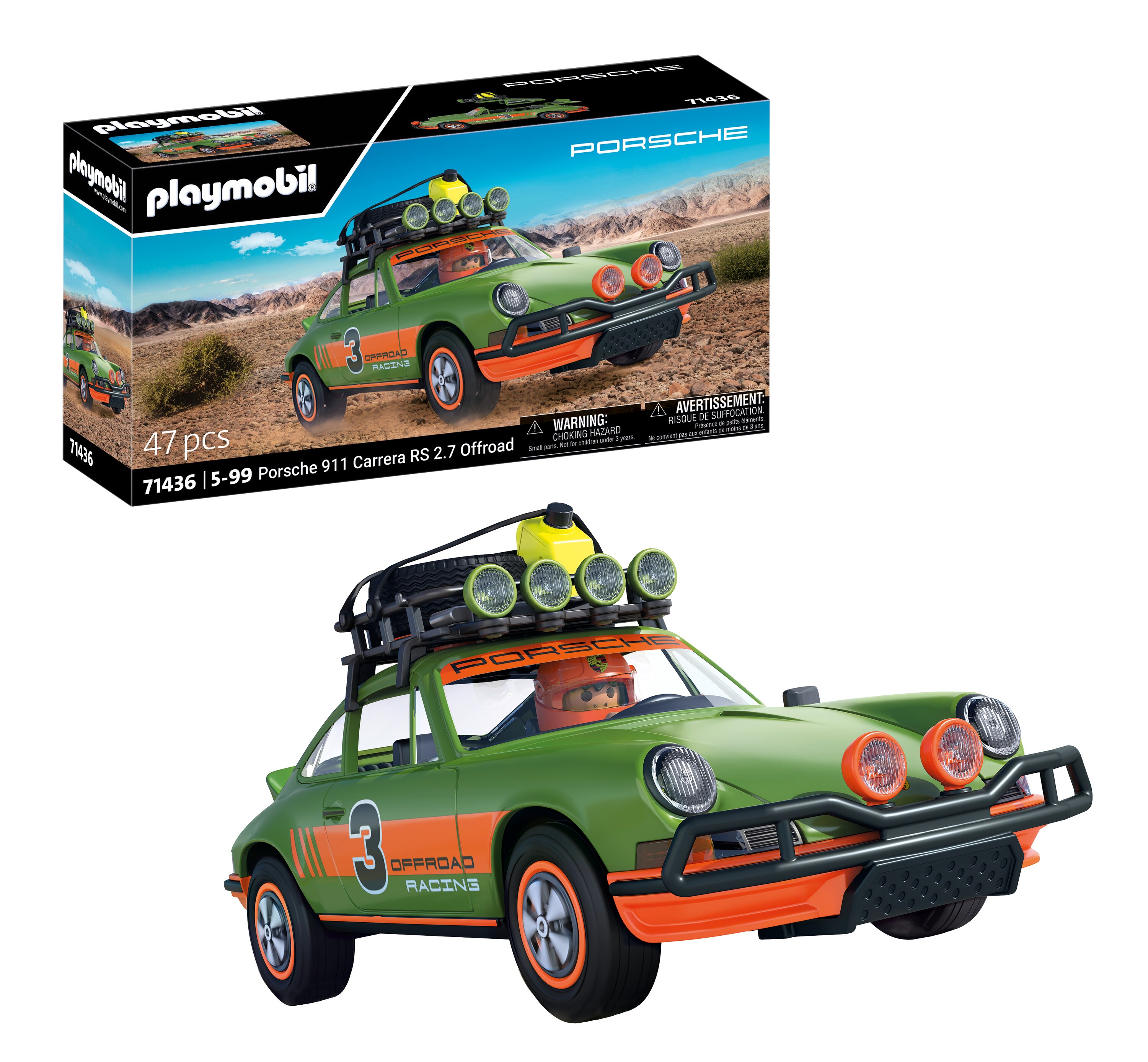 Porsche 911 Carrera RS 2.7. - Edição offroad Playmobil Porsche 3
