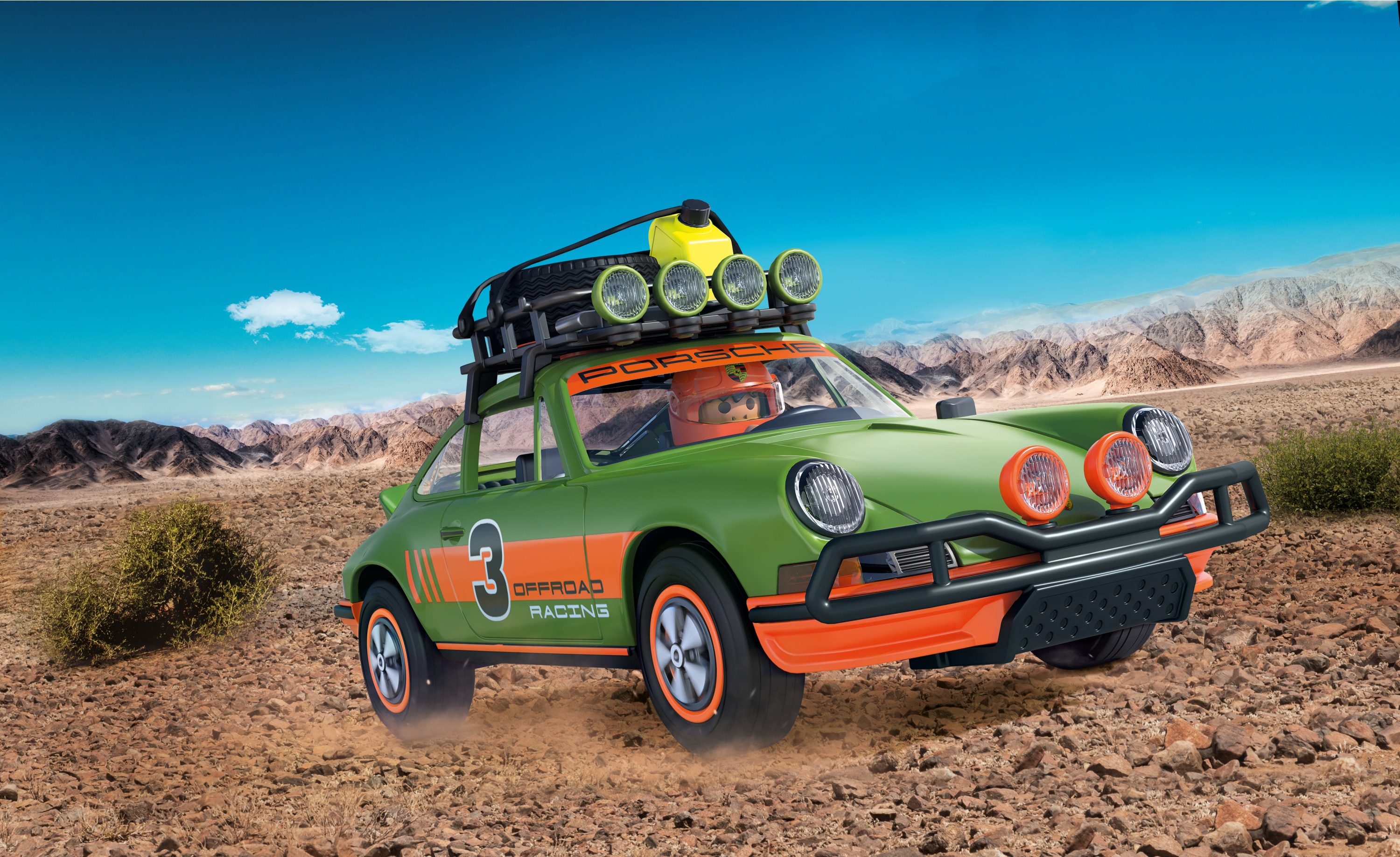 Porsche 911 Carrera RS 2.7. - Edição offroad Playmobil Porsche 4