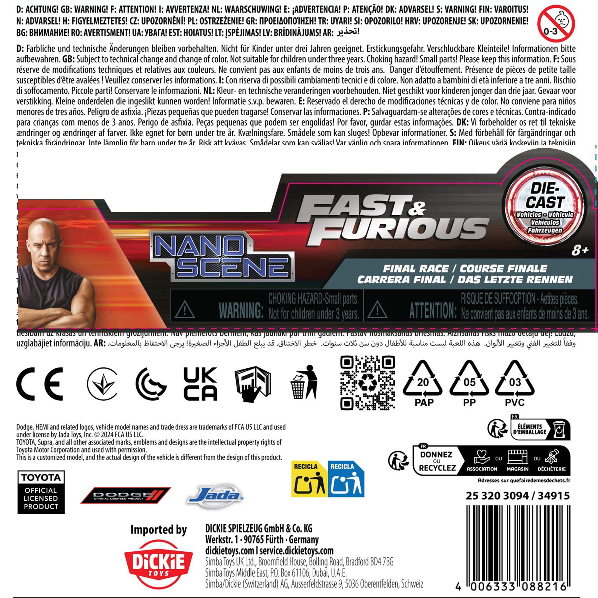 Playset Fast & Furious Jada 11