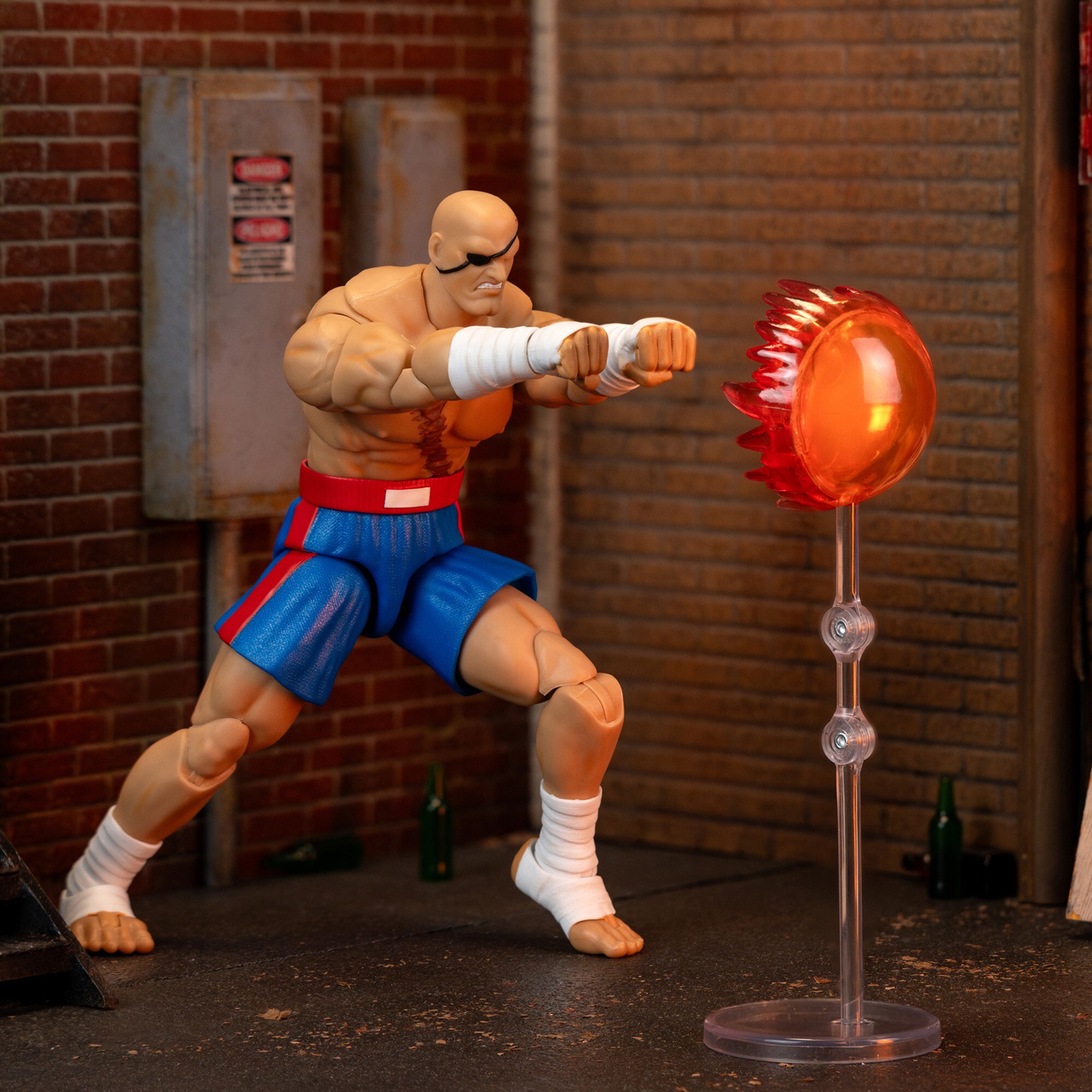 Figura Articulada Jada Sagat De Street Fighter II, 15 Cm Con Accesorios Intercambiables Para Coleccionistas