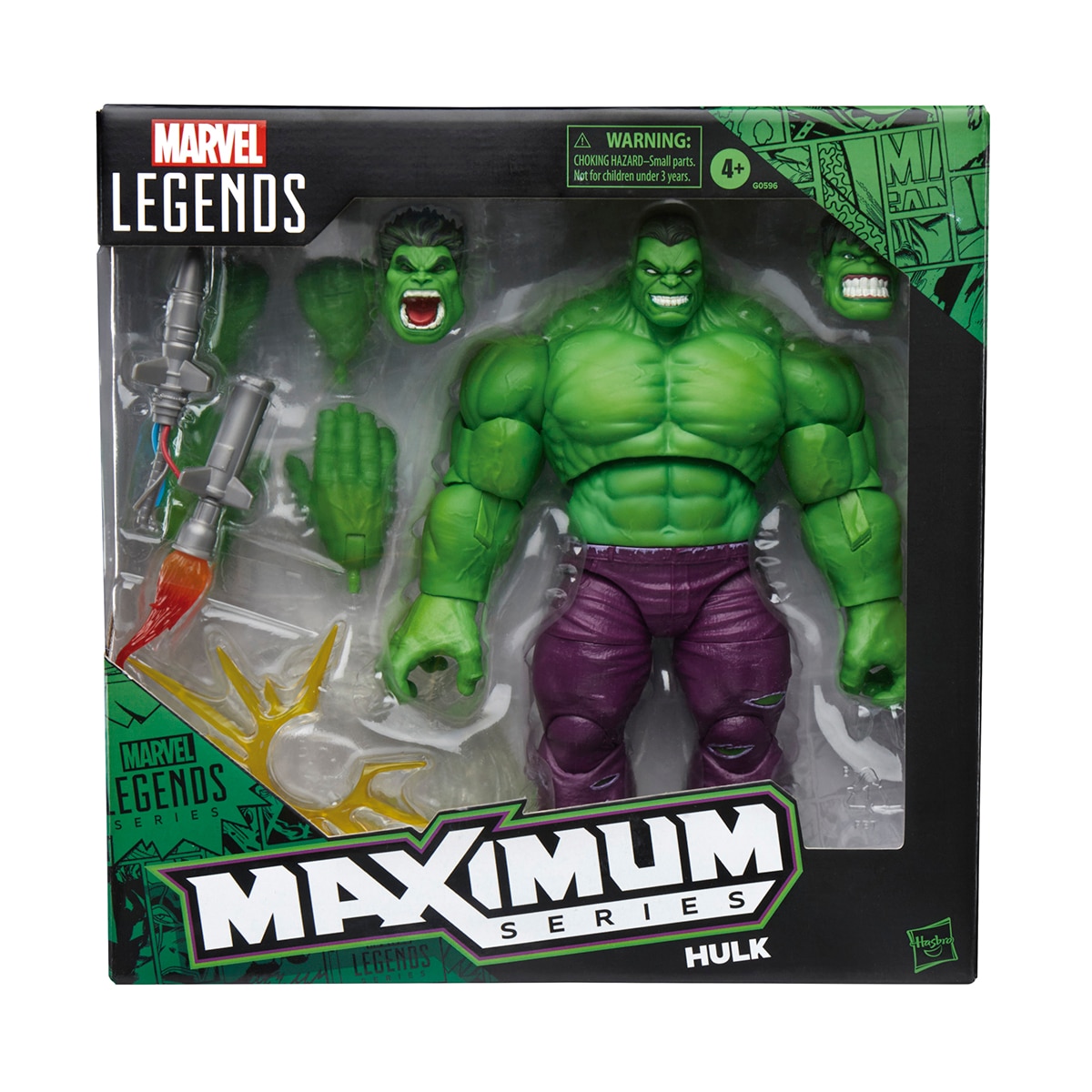 Hasbro – Figura Maximum Hulk Marvel Legends Hasbro.