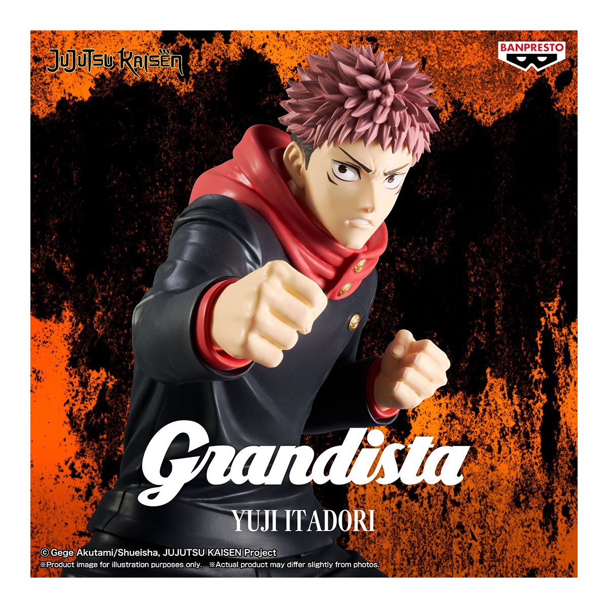Figura Itadori Jujutsu Kaisen Banpresto 4
