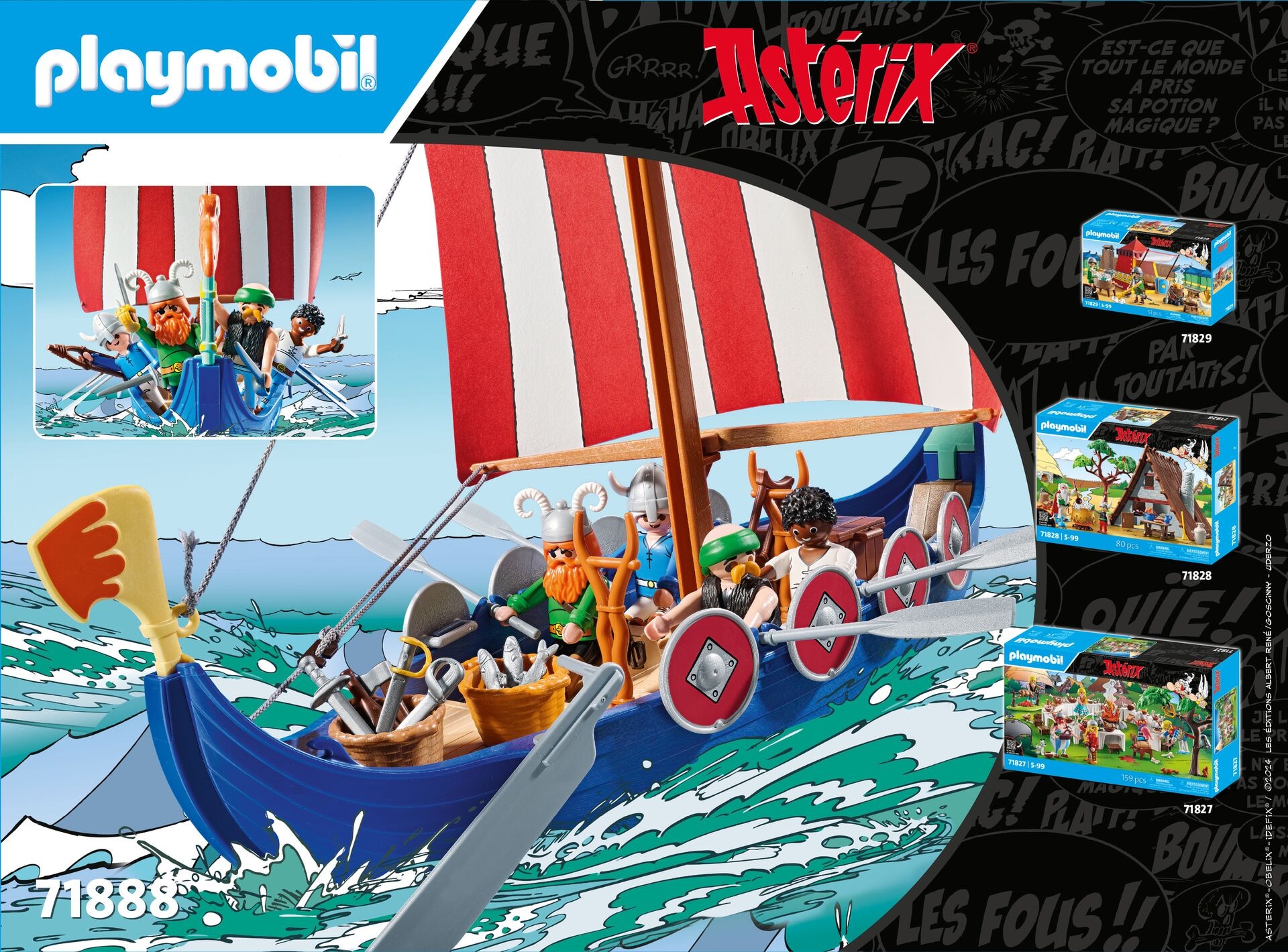 Barco Pirata Playmobil Astérix 3