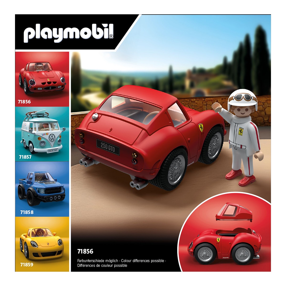 Coche Ferrari 250 GTO Ferrari Playmobil 3