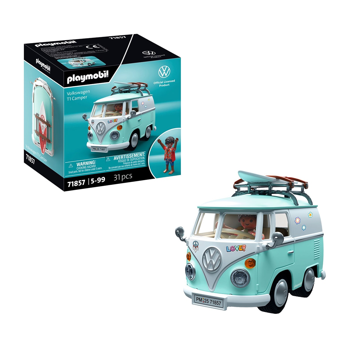 Camper Volkswagen T1 Volkswagen Playmobil 2
