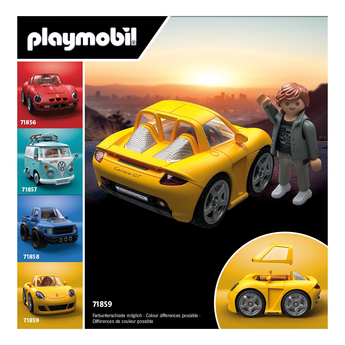 Coche Porsche Carrera GT Porsche Playmobil 3