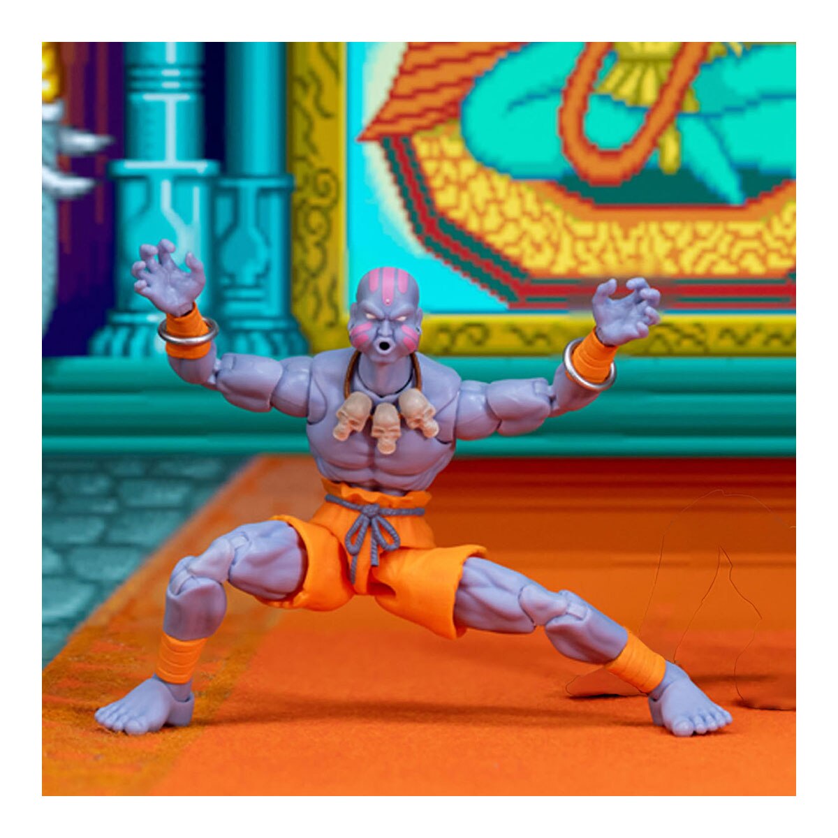 Figura de 17 cm Dhalsim Street Fighter Jada 8