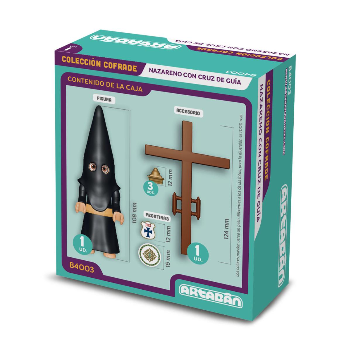 Figura Nazareno con Cruz de Guía Hermandad de cola negra Artabán 2