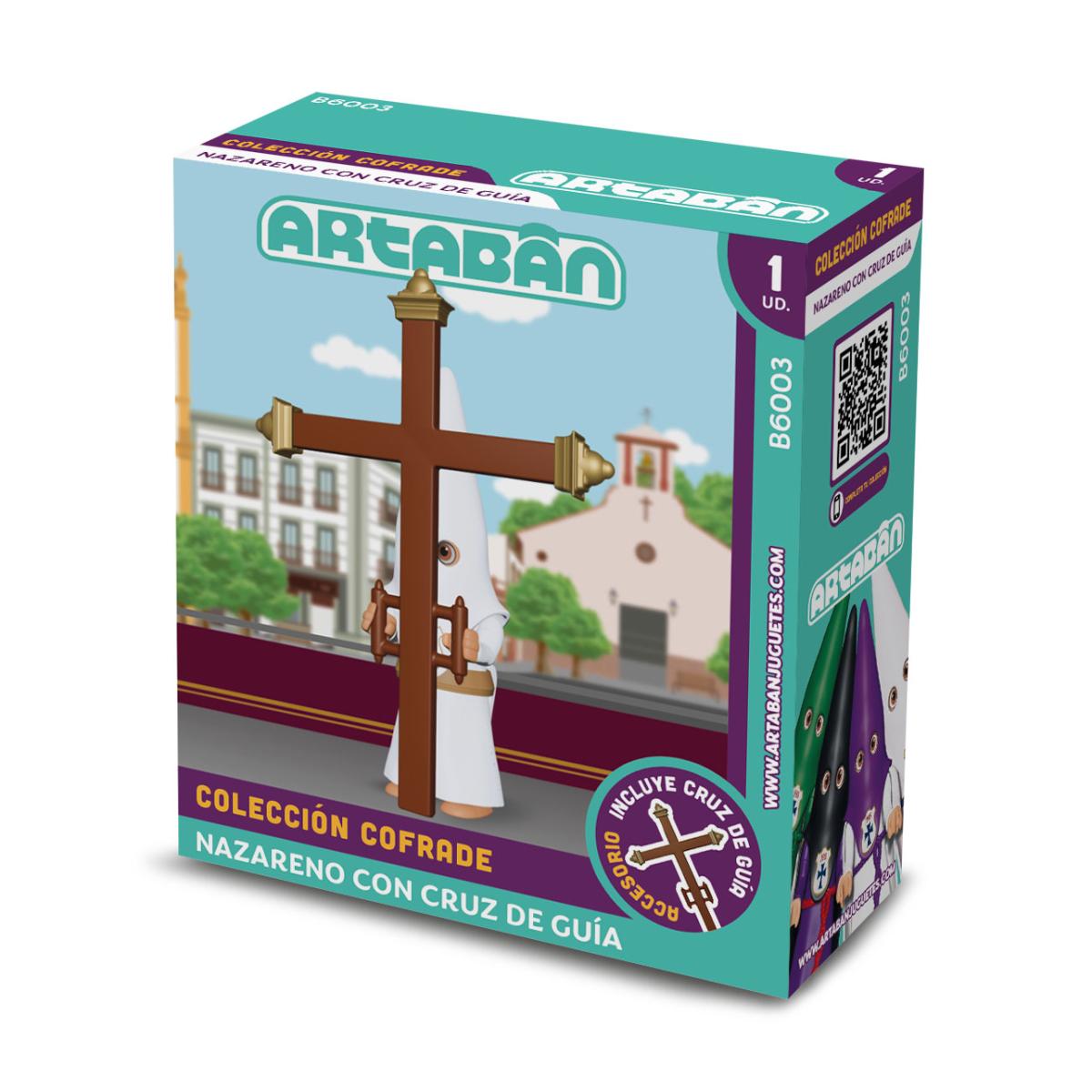 Imagen 0 de Figura Nazareno con Cruz de Guía Hermandad de cola blanca Artabán