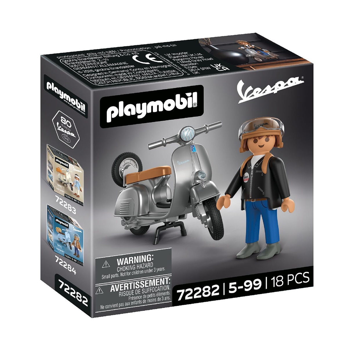 Imagen 0 de Vespa 80º Aniversario Estilo Original Cars Playmobil