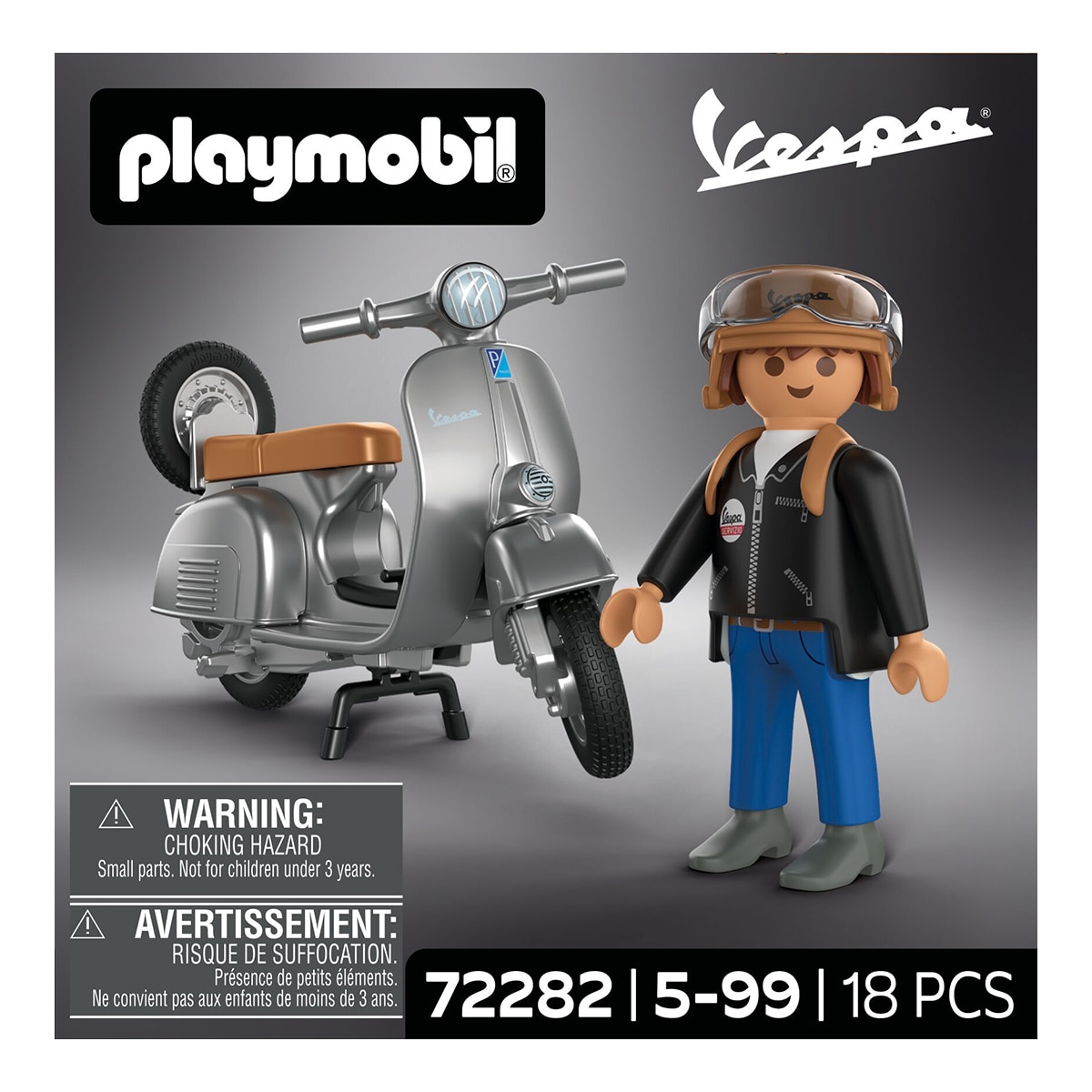 Imagen 4 de Vespa 80º Aniversario Estilo Original Cars Playmobil
