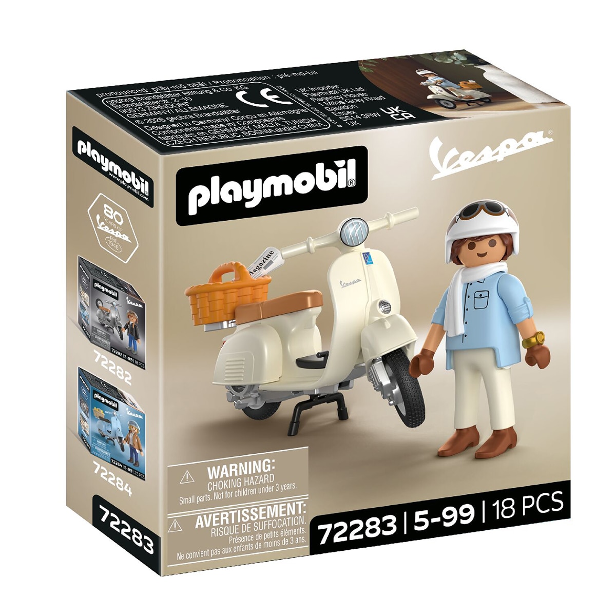 Imagen 0 de Vespa 80º Aniversario Estilo Clásico Cars Playmobil