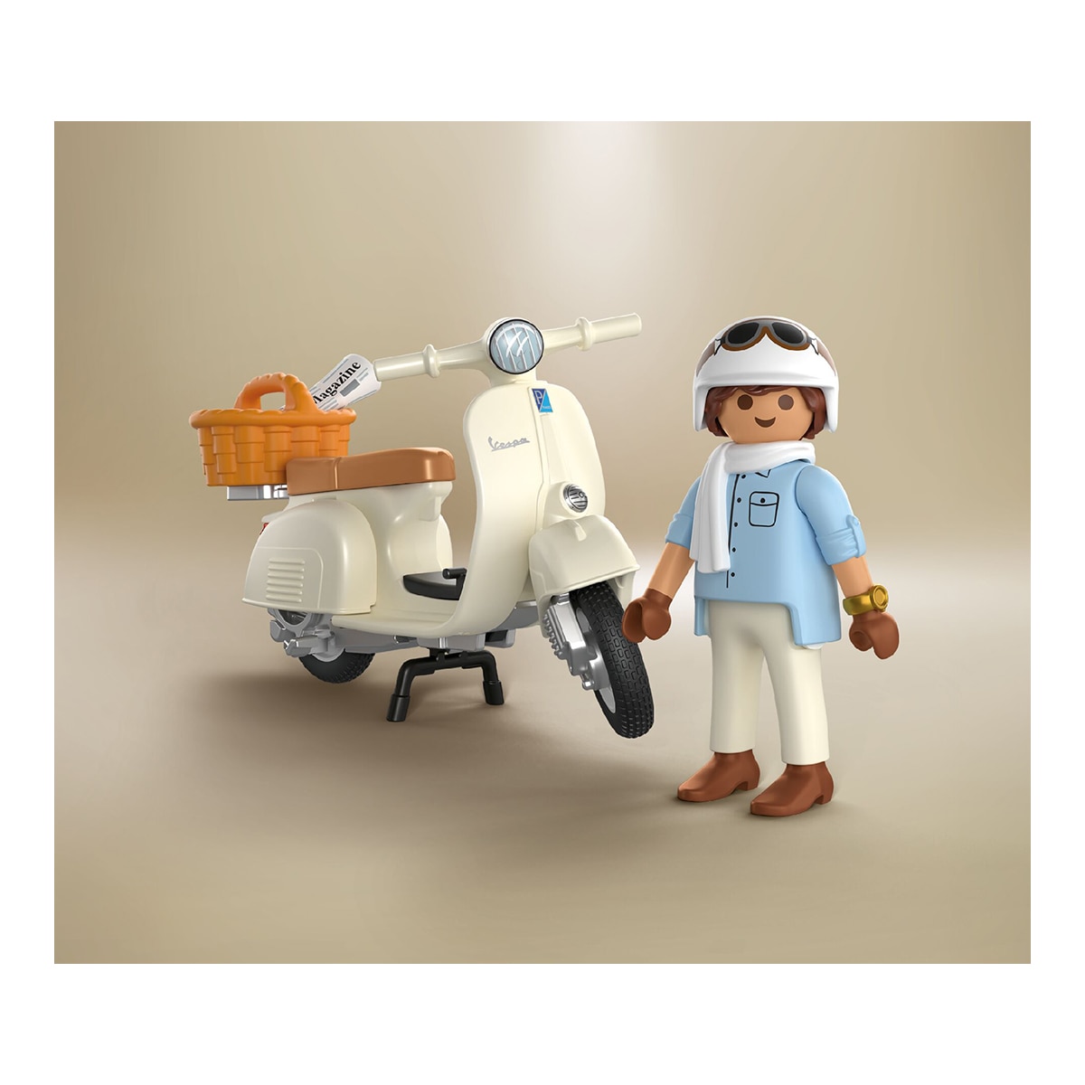 Vespa 80º Aniversario Estilo Clásico Cars Playmobil 5