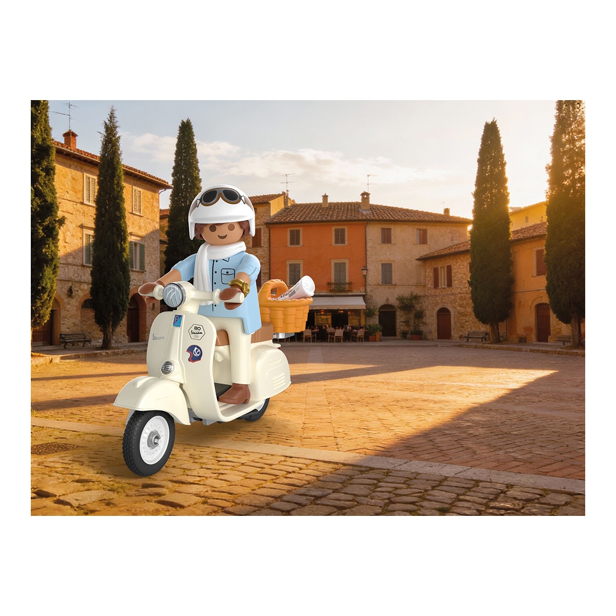 Vespa 80º Aniversario Estilo Clásico Cars Playmobil 7