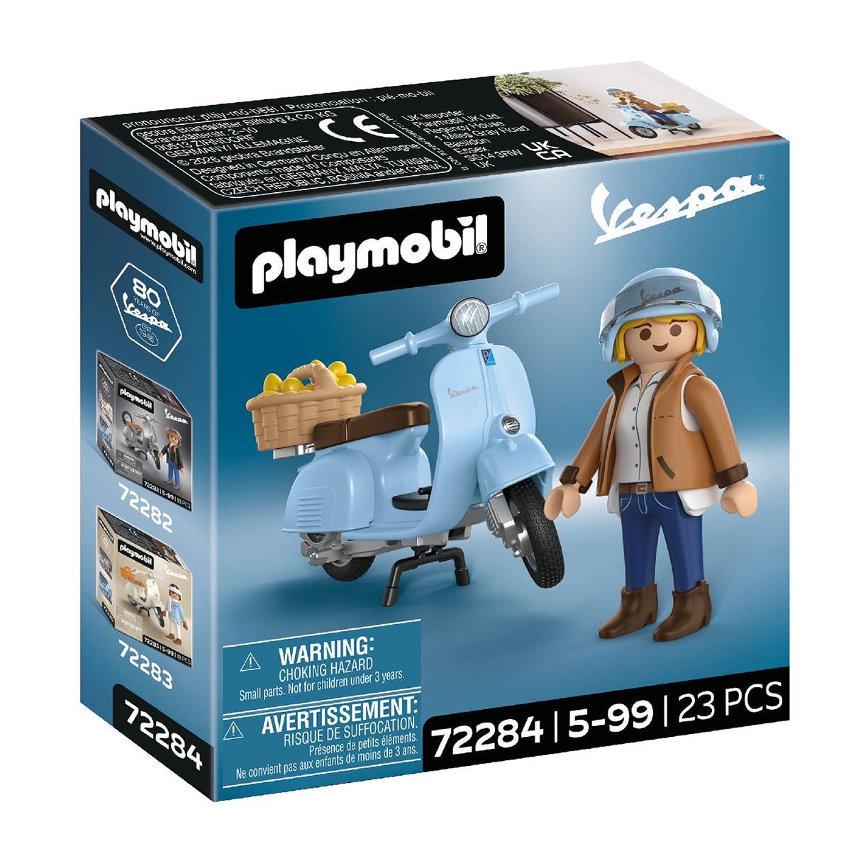 Imagen 0 de Vespa 80º Aniversario Estilo Icónico Cars Playmobil