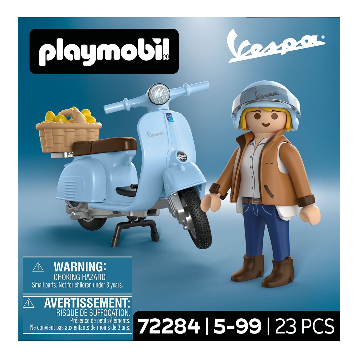 Vespa 80º Aniversario Estilo Icónico Cars Playmobil 4