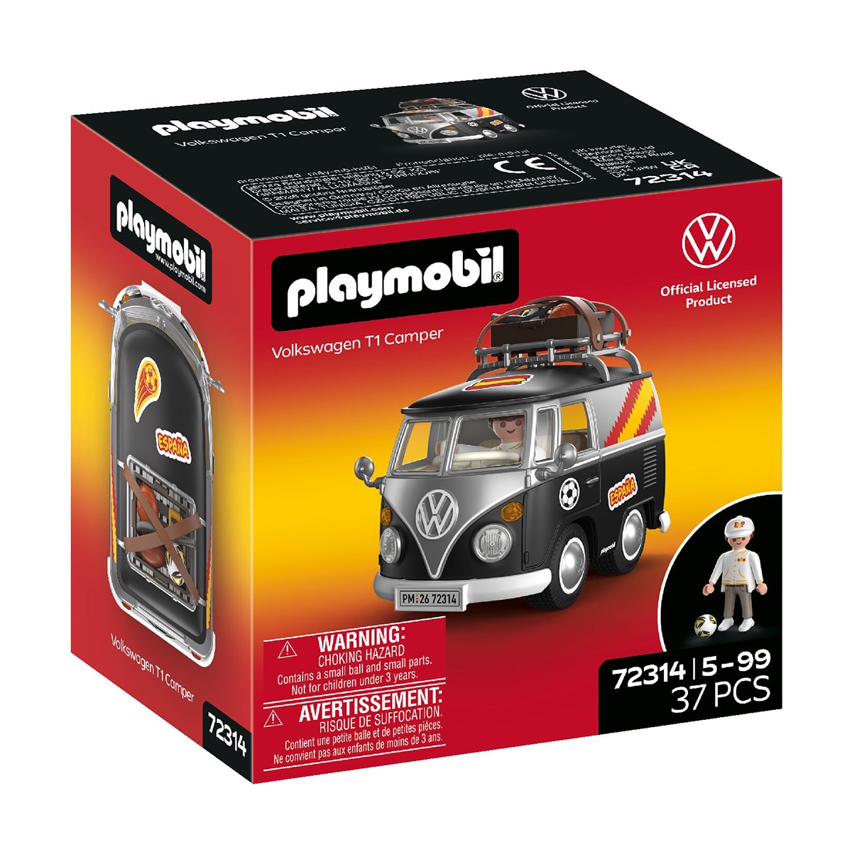 Playmobil - Volkswagen T1 Camper Edición ESP Cars Playmobil.