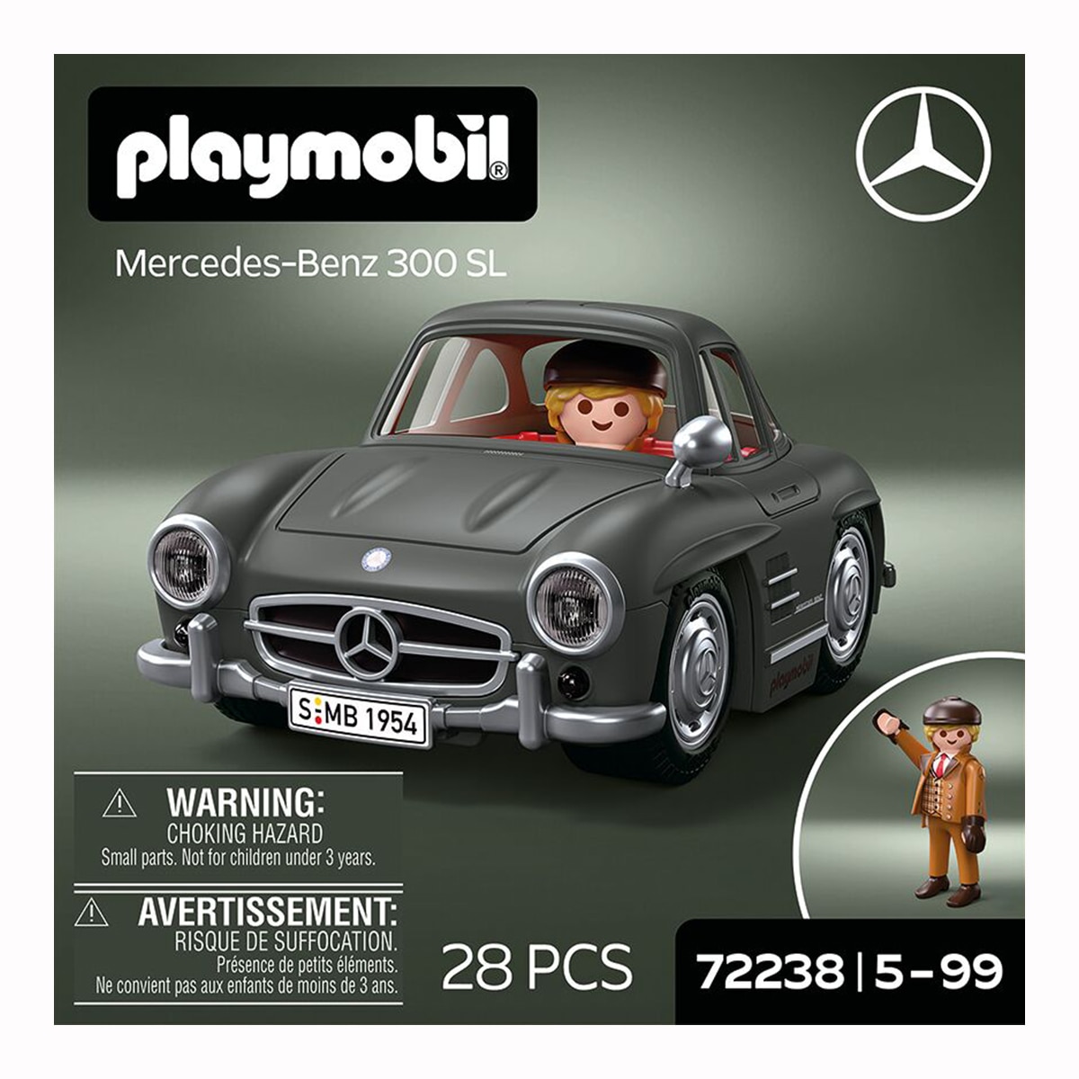 Mercedes-Benz 300 SL PLAYMOBIL X Mercedes-Benz 6