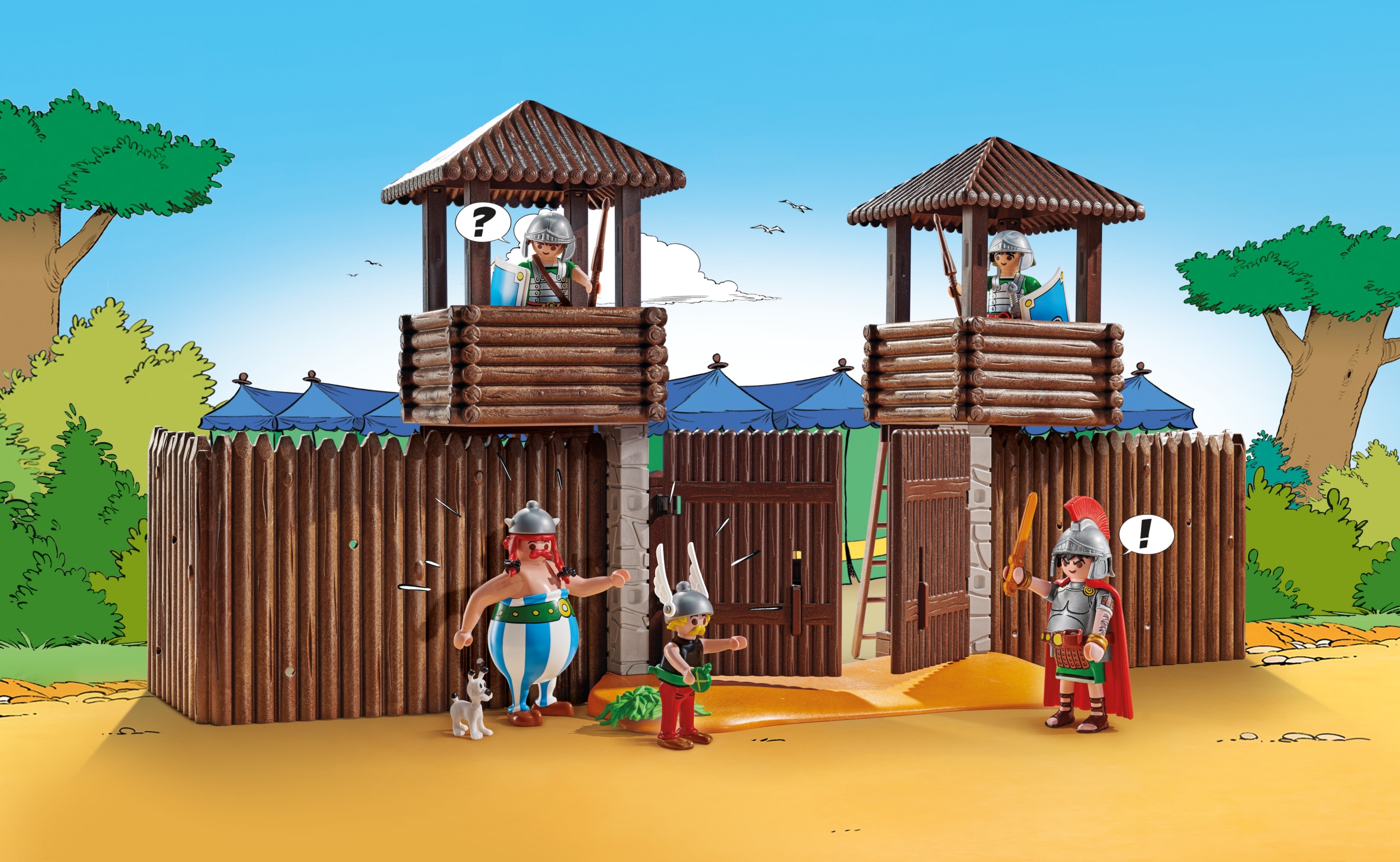 Astérix: Acampamento Romano 4