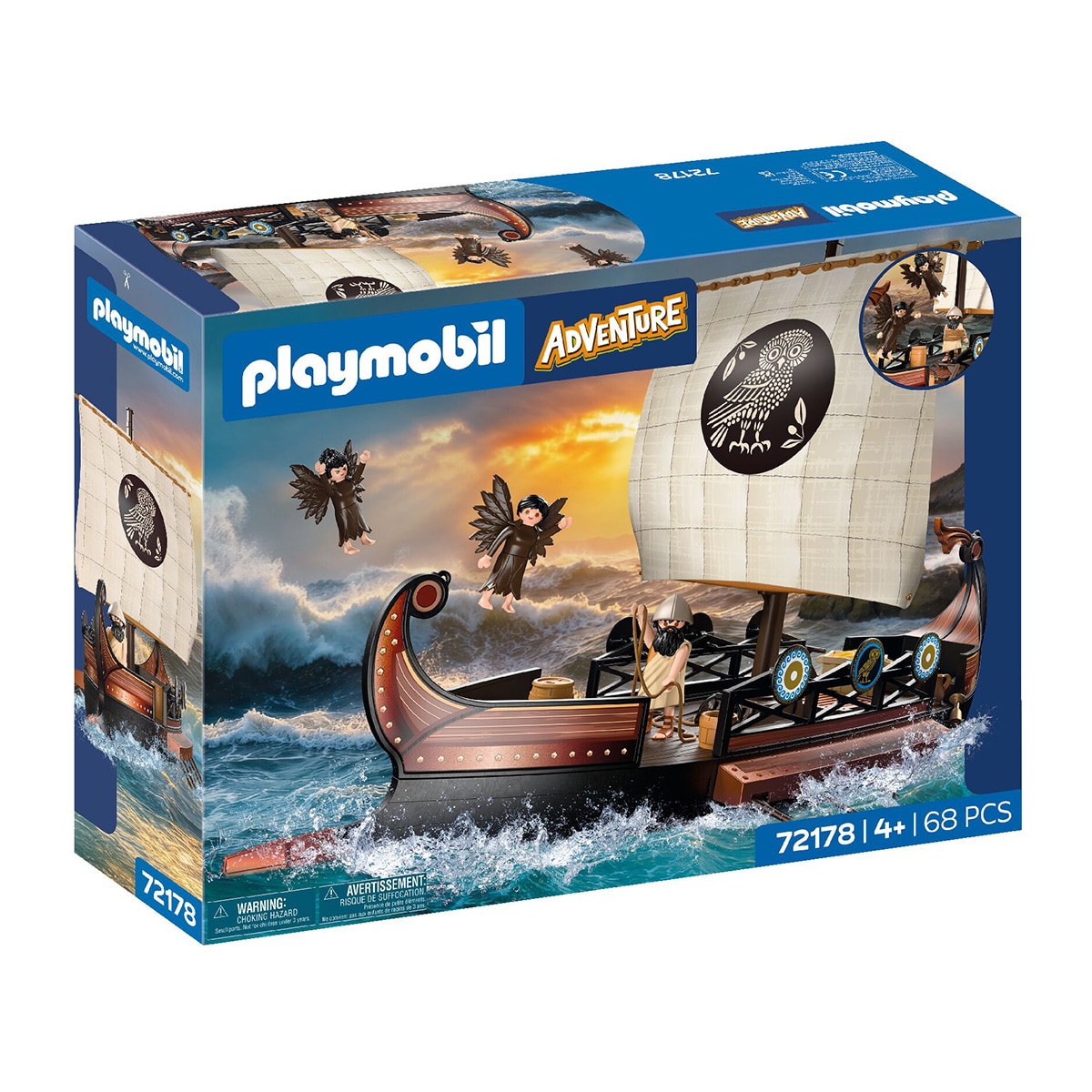 Barco Ulises y las sirenas Adventure Playmobil 1