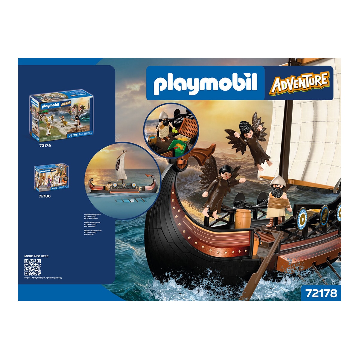 Barco Ulises y las sirenas Adventure Playmobil 3