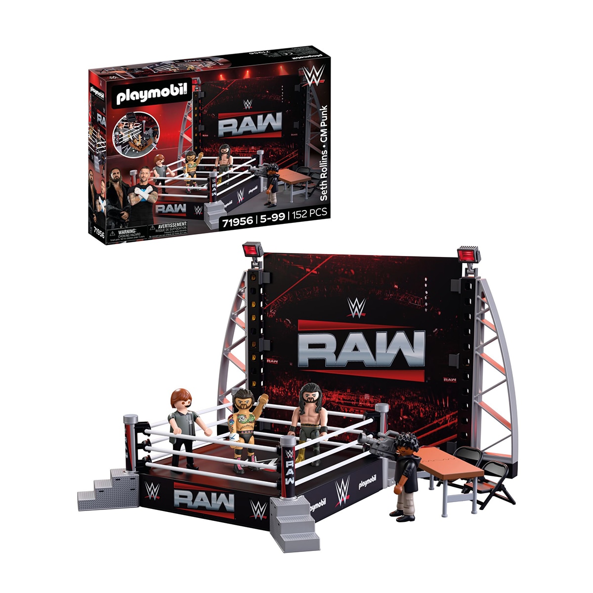 Set de coleccionista ring Raw WWE Playmobil 2