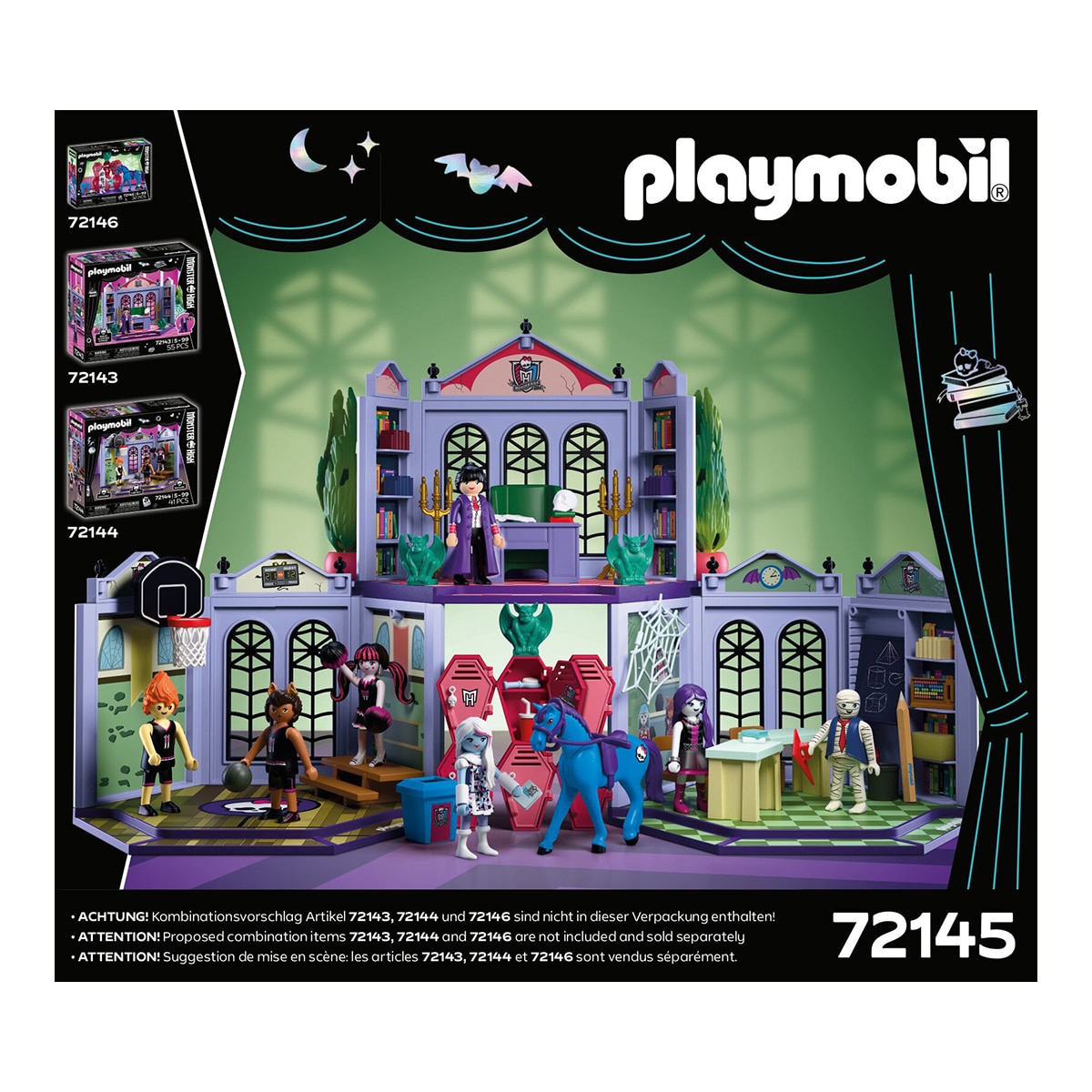 Playset Monster High Aula Monster High Playmobil 3