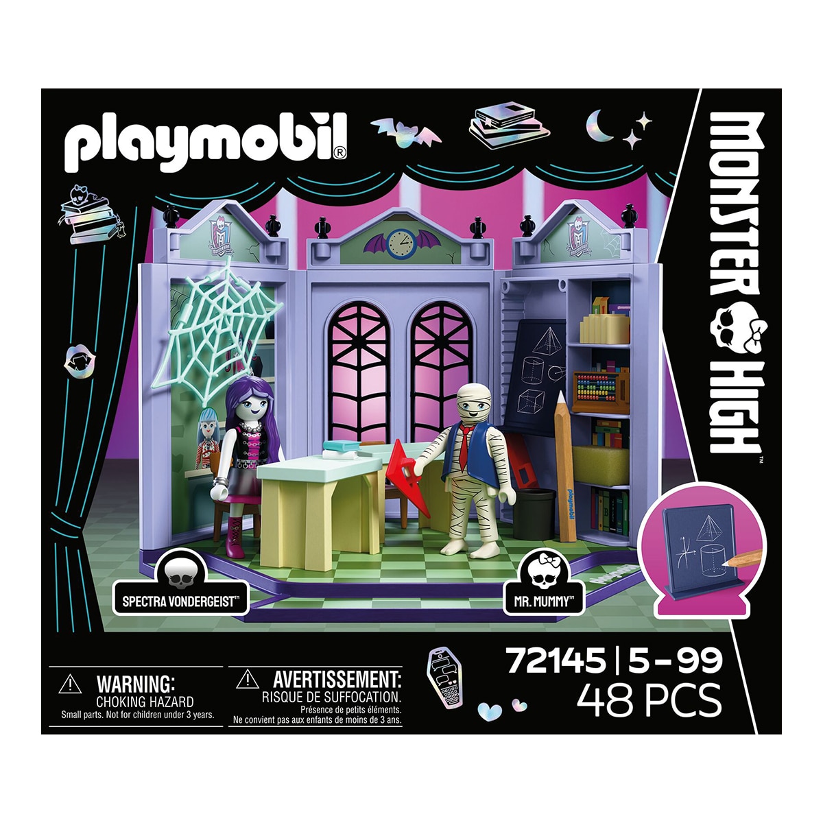Playset Monster High Aula Monster High Playmobil 4