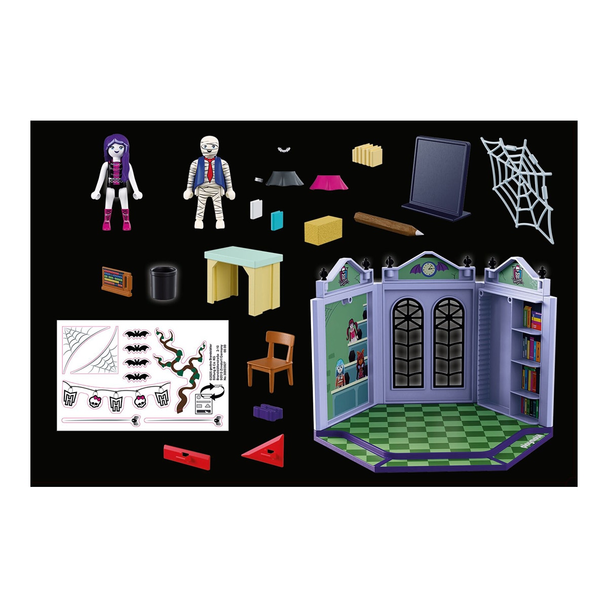 Playset Monster High Aula Monster High Playmobil 8