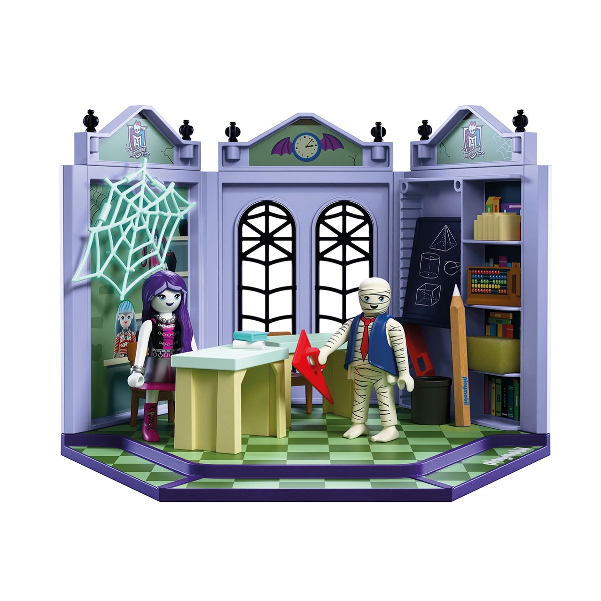 Playset Monster High Aula Monster High Playmobil 9
