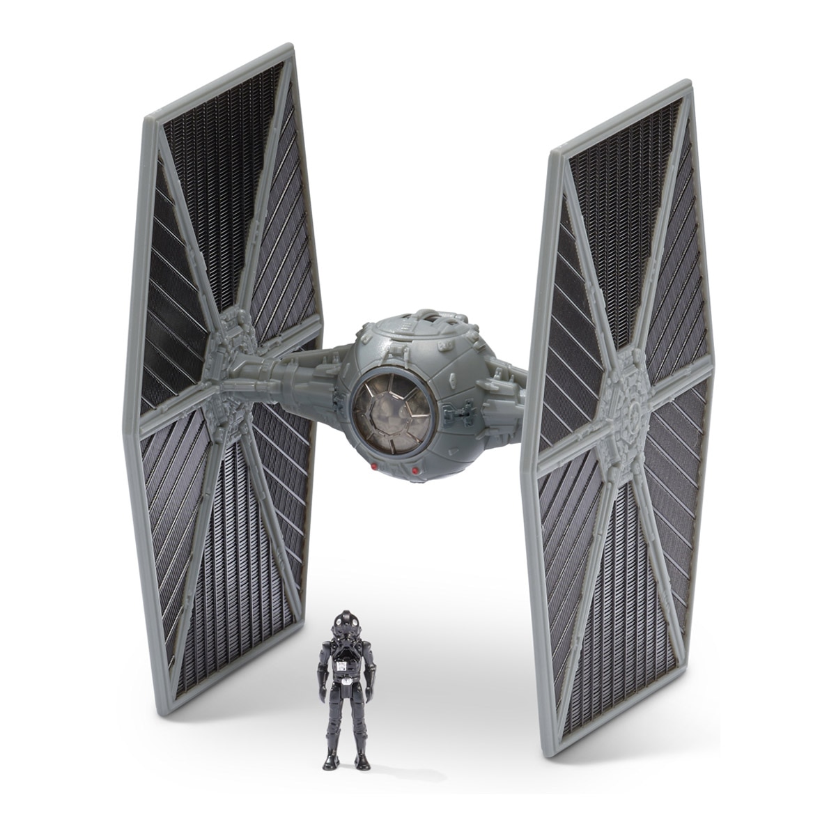 Nave 8 cm Tie Fighter Gris y Figura Star Wars 1
