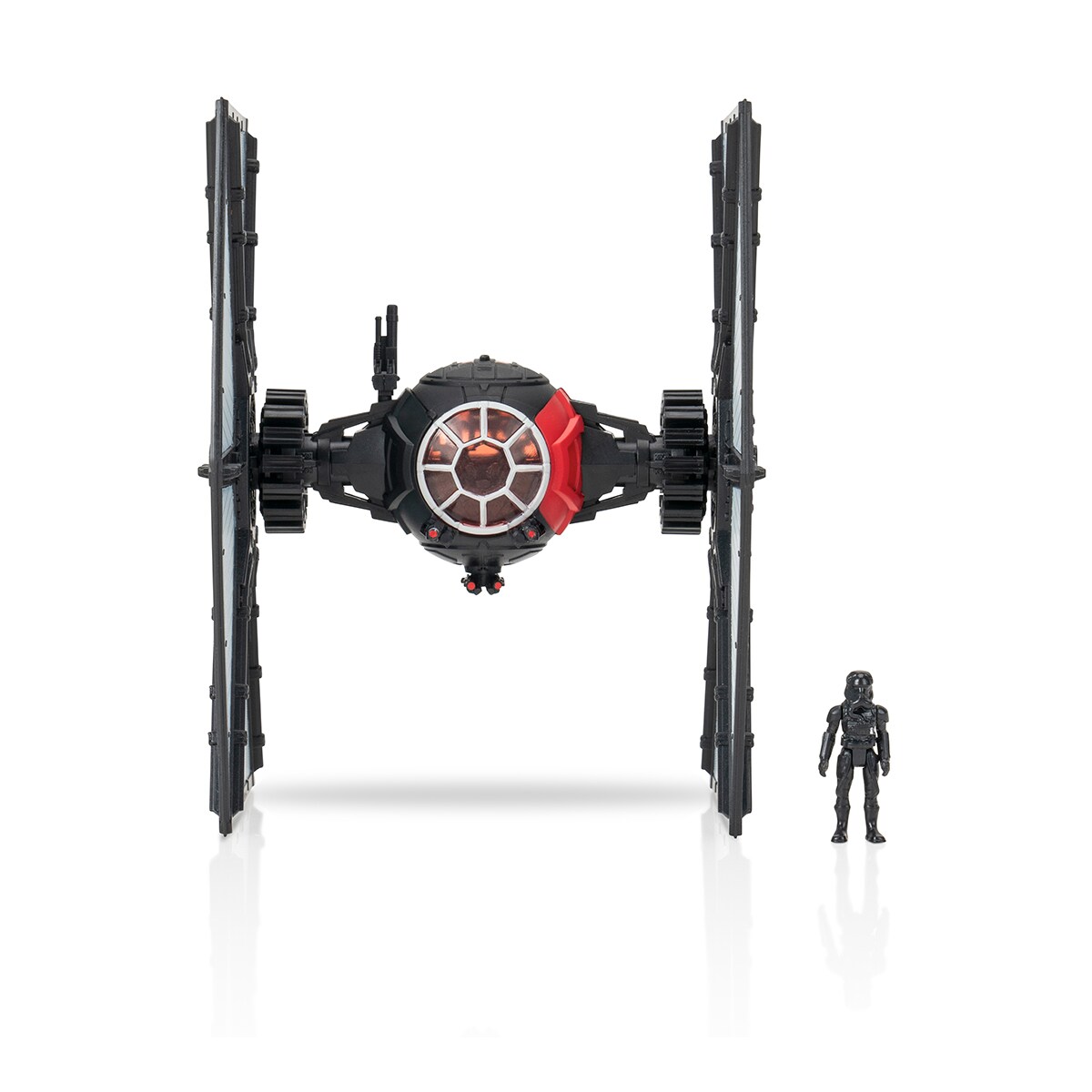 Nave Star Wars Tie Fighter Da 8 Cm Con Statuetta Pilota – Giocattolo Ufficiale Bizak, Collezionabile Per Bambini