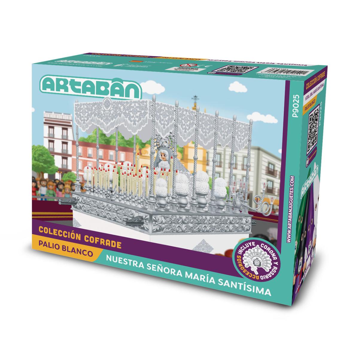 ARTABÁN - Figura Paso Palio Blanco Artabán