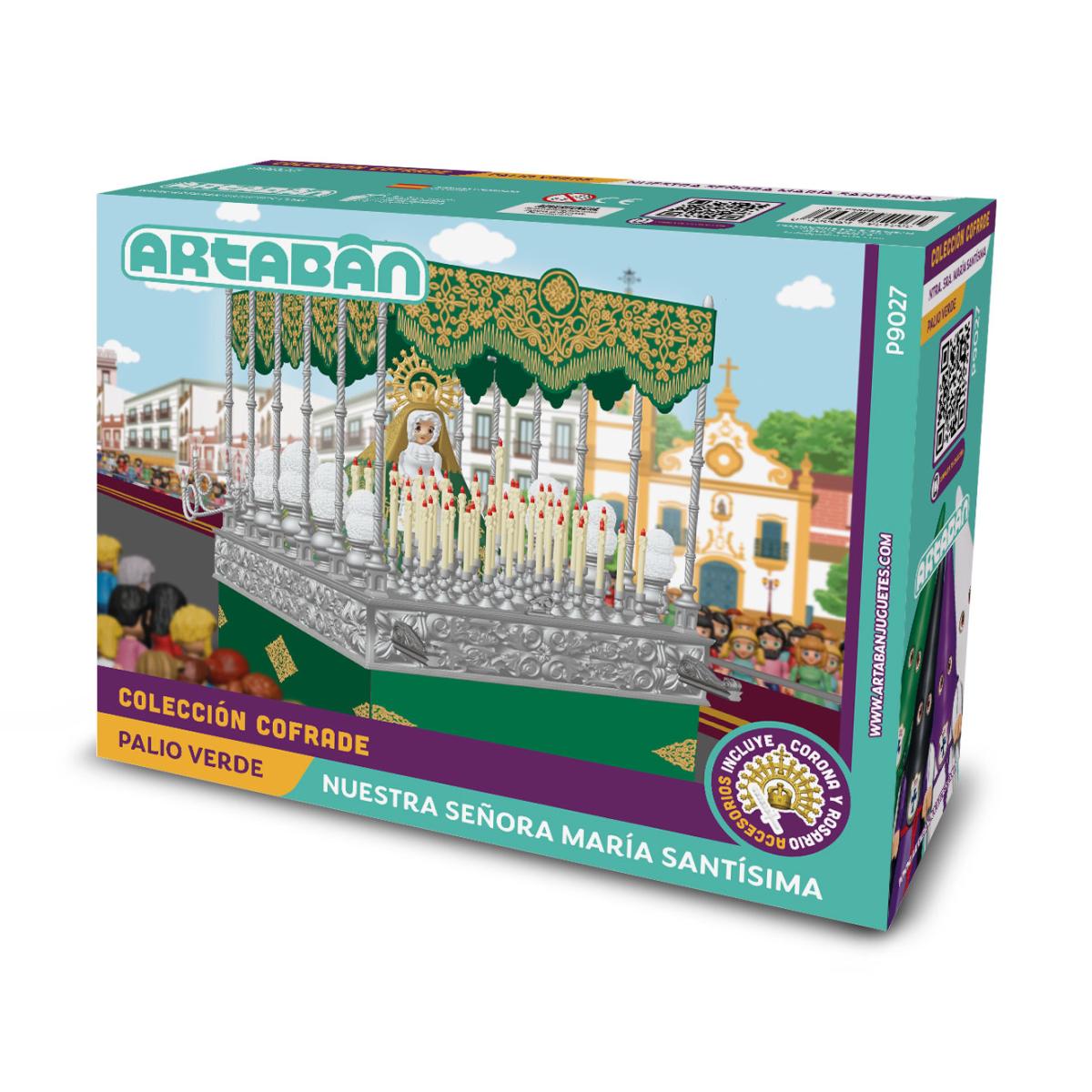 ARTABÁN - Figura Paso Palio Verde Artabán