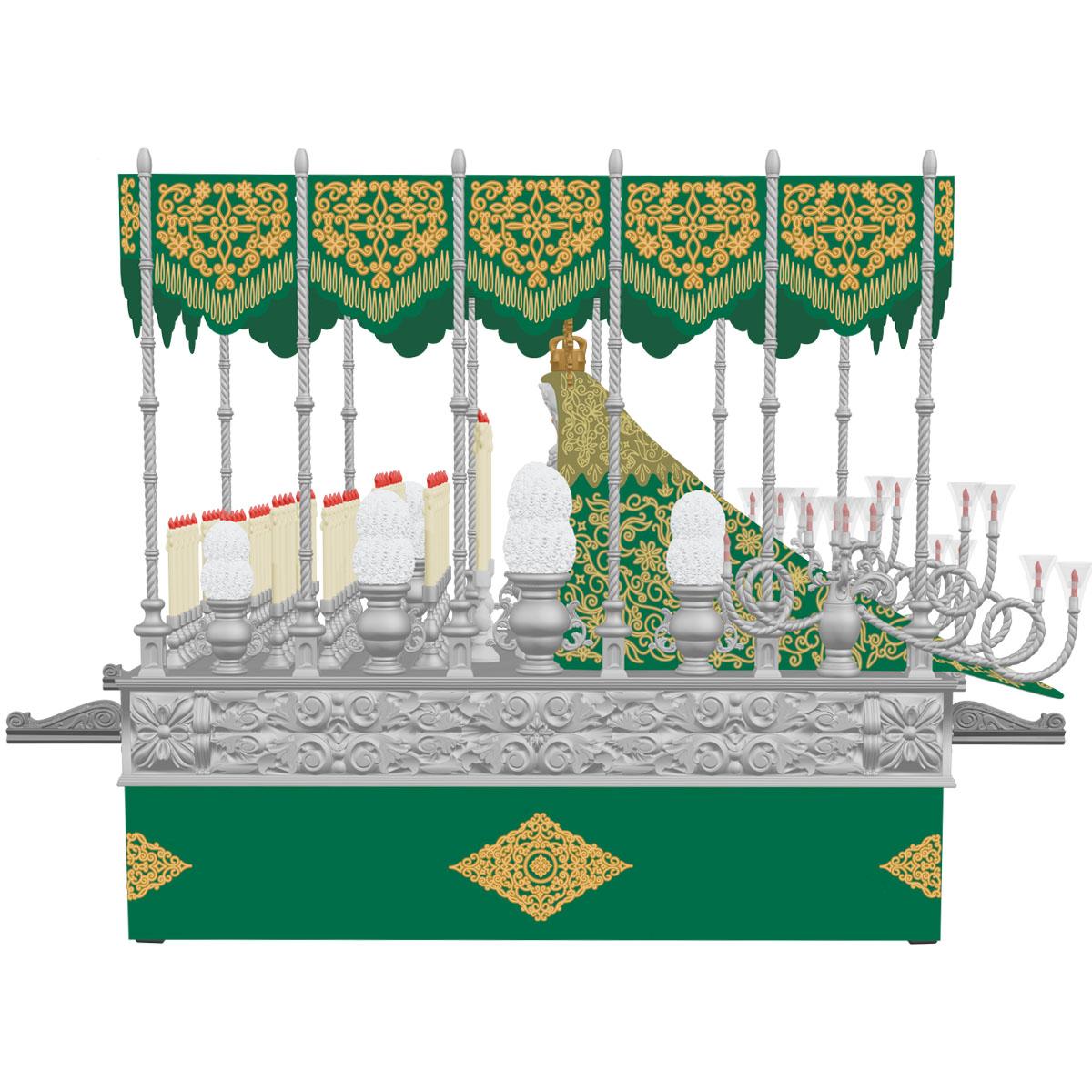 Figura Paso Palio Verde Artabán 4